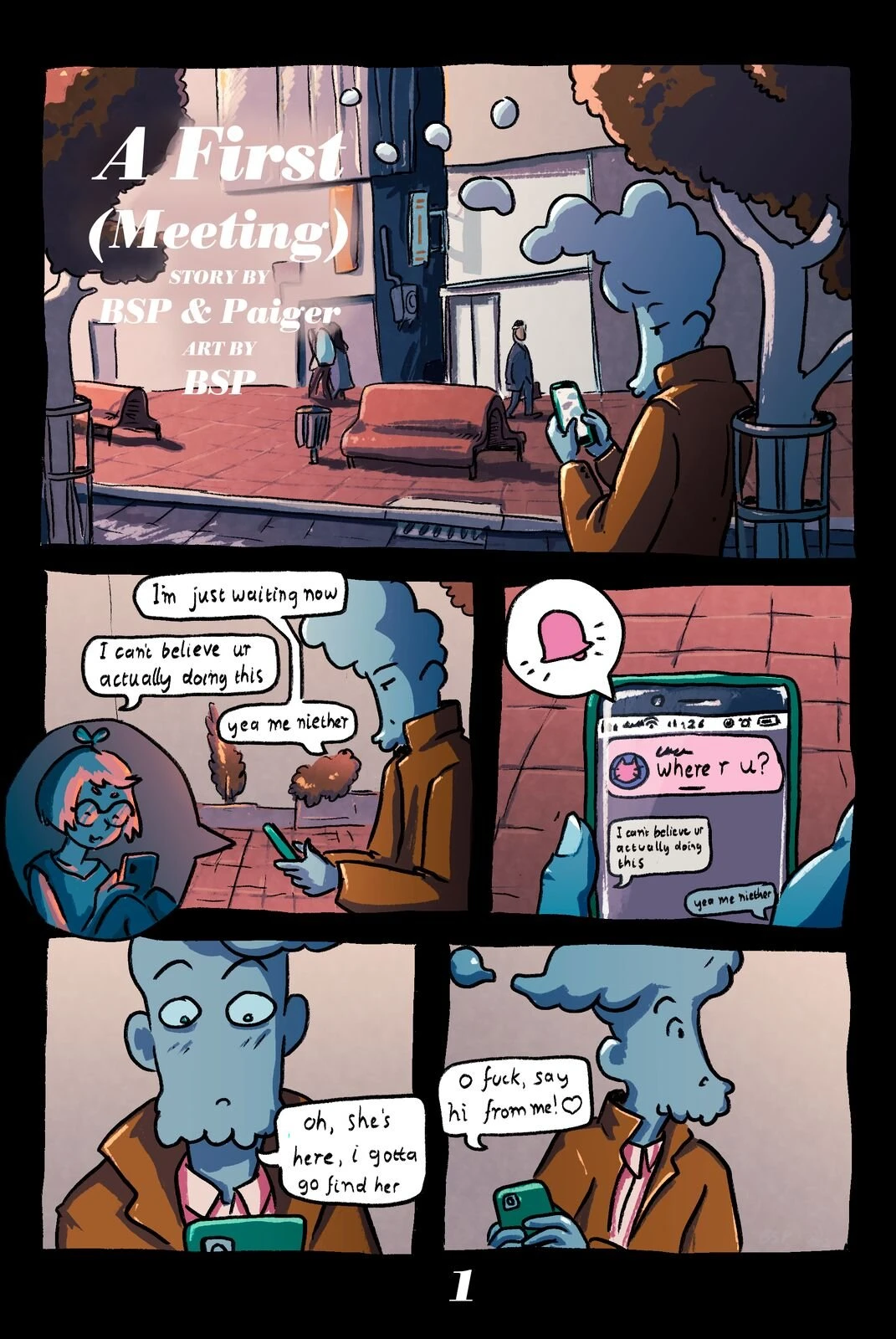 A First (Meeting) porn comic picture 1