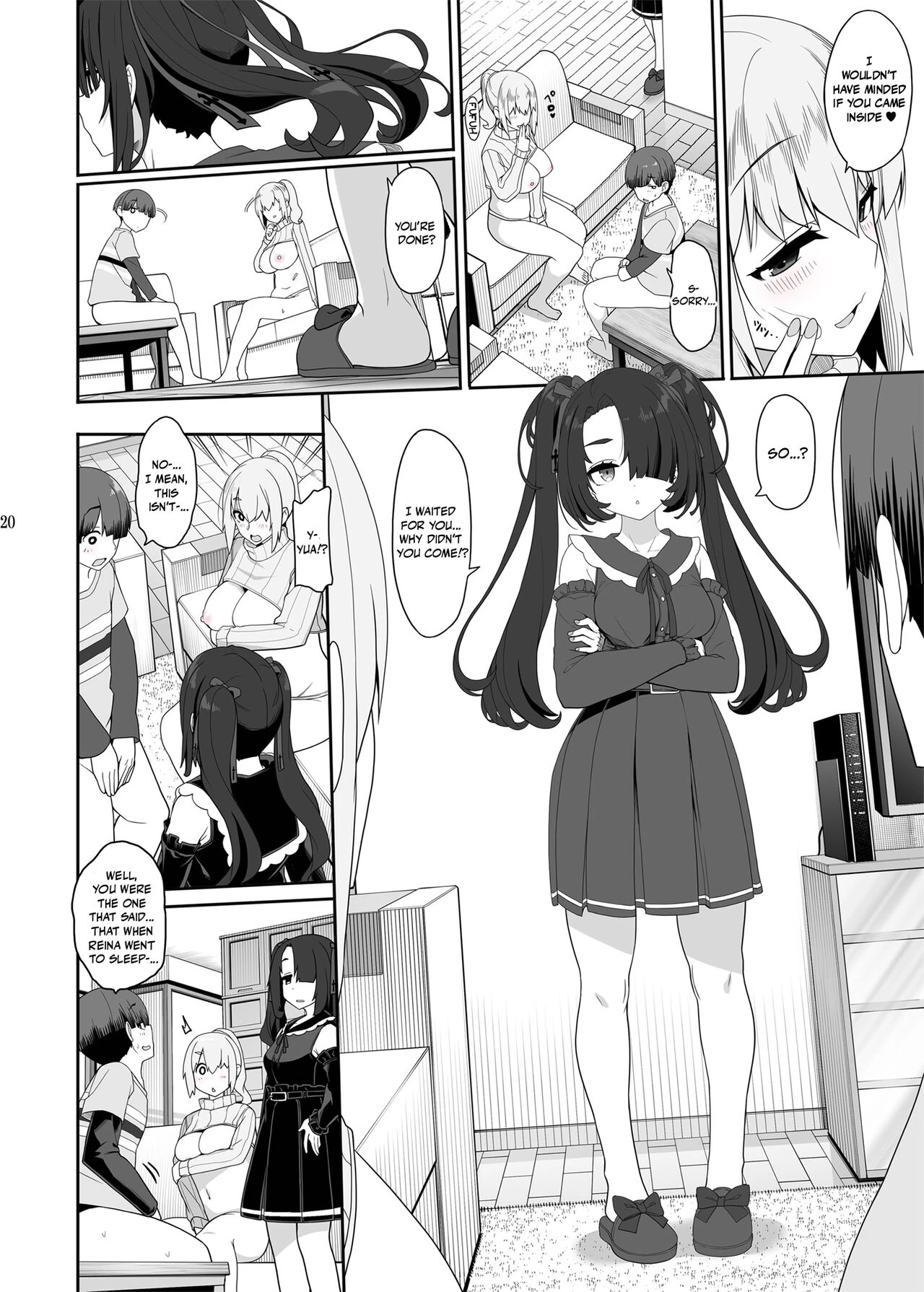 A Flawed Pair of Girls Want To Settle Things Through A Night Of Sex | Wake Ari Josei wa Yoru no Ecchi de Shirokuro Tsuketai porn comic picture 19