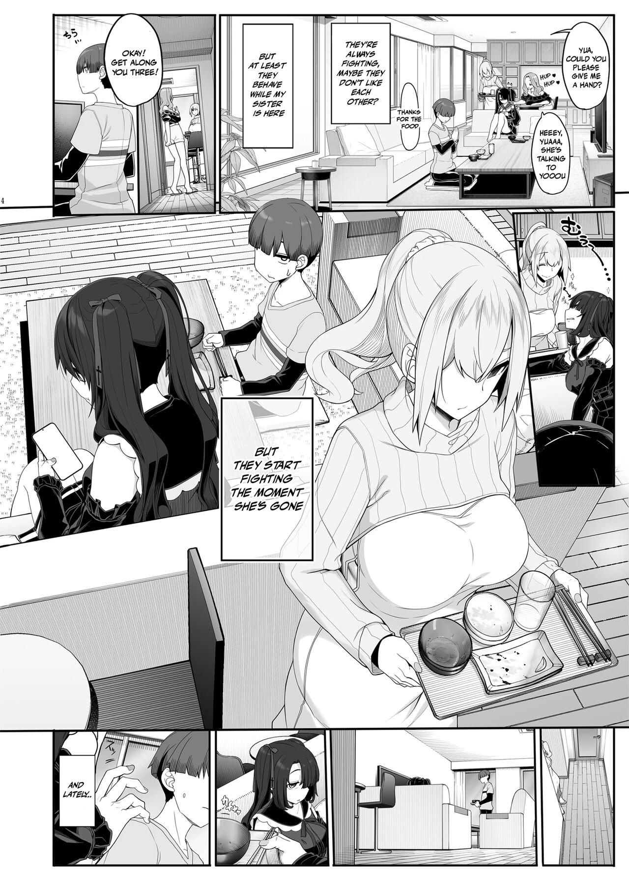A Flawed Pair of Girls Want To Settle Things Through A Night Of Sex | Wake Ari Josei wa Yoru no Ecchi de Shirokuro Tsuketai porn comic picture 3