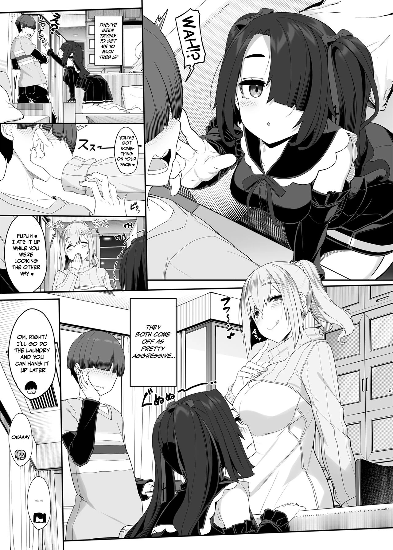 A Flawed Pair of Girls Want To Settle Things Through A Night Of Sex | Wake Ari Josei wa Yoru no Ecchi de Shirokuro Tsuketai porn comic picture 4