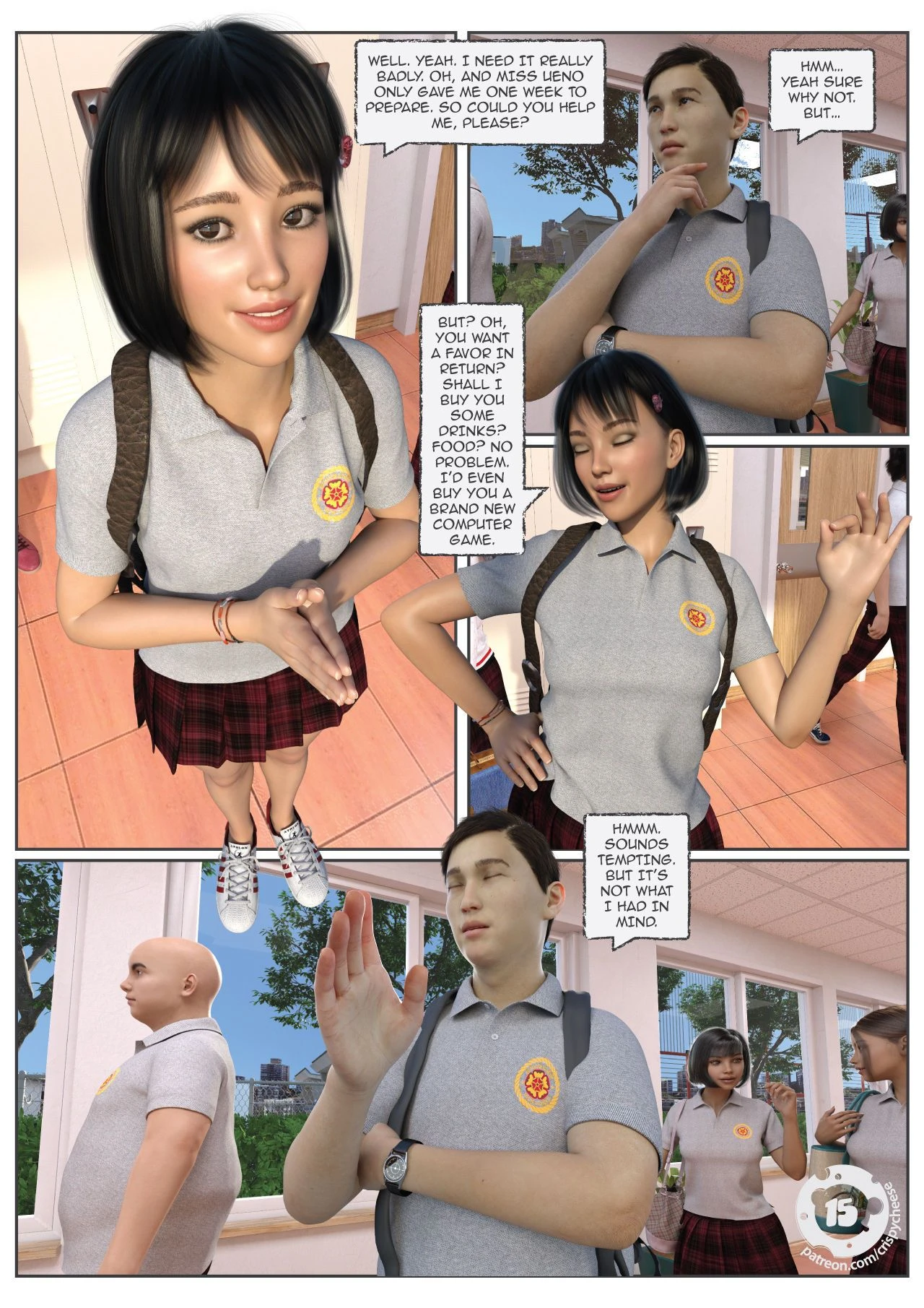 A Friend in Heat porn comic picture 16