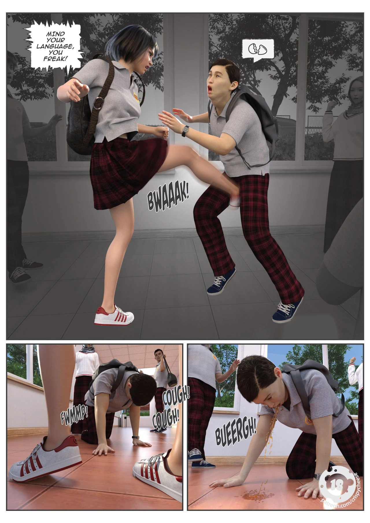 A Friend in Heat porn comic picture 19