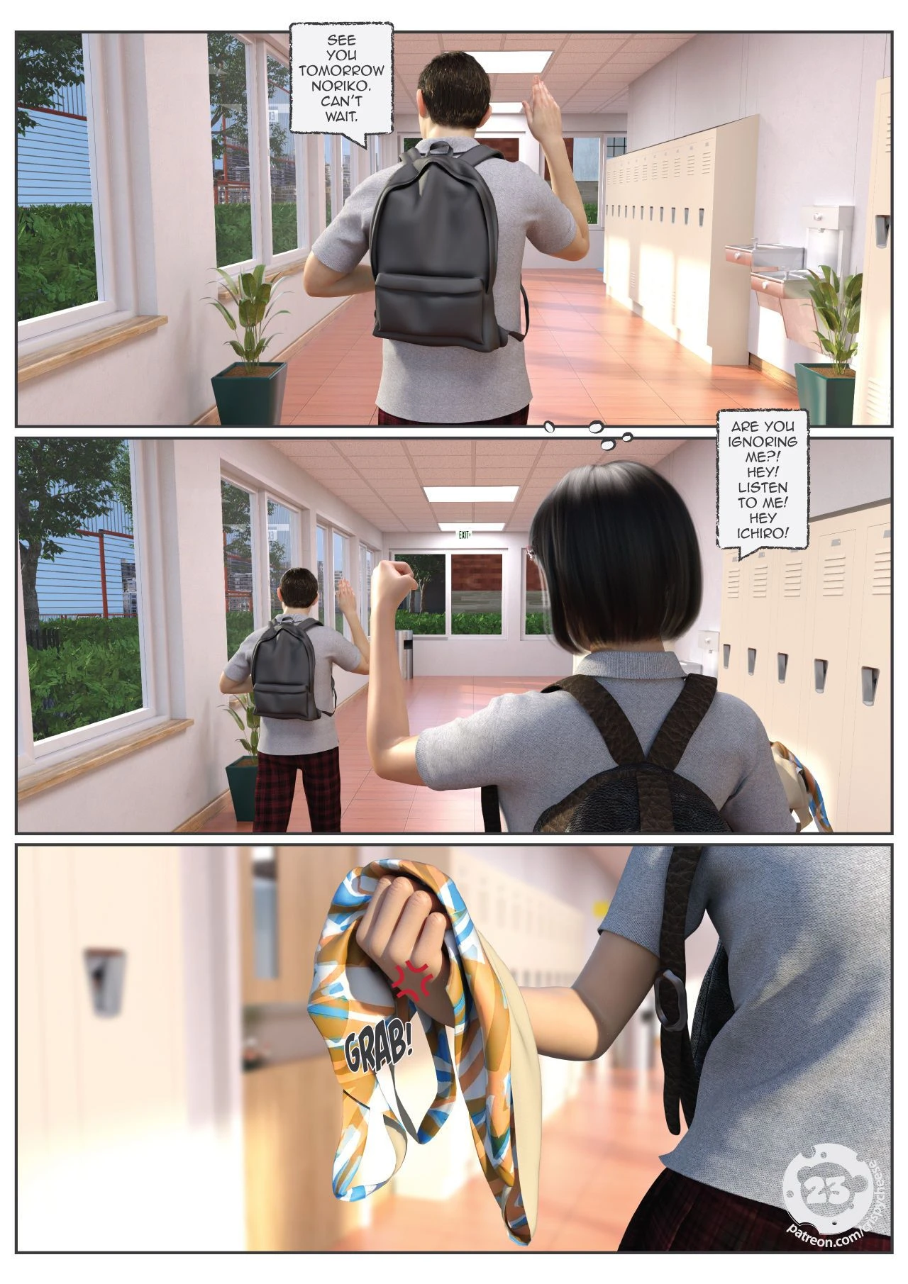 A Friend in Heat porn comic picture 24