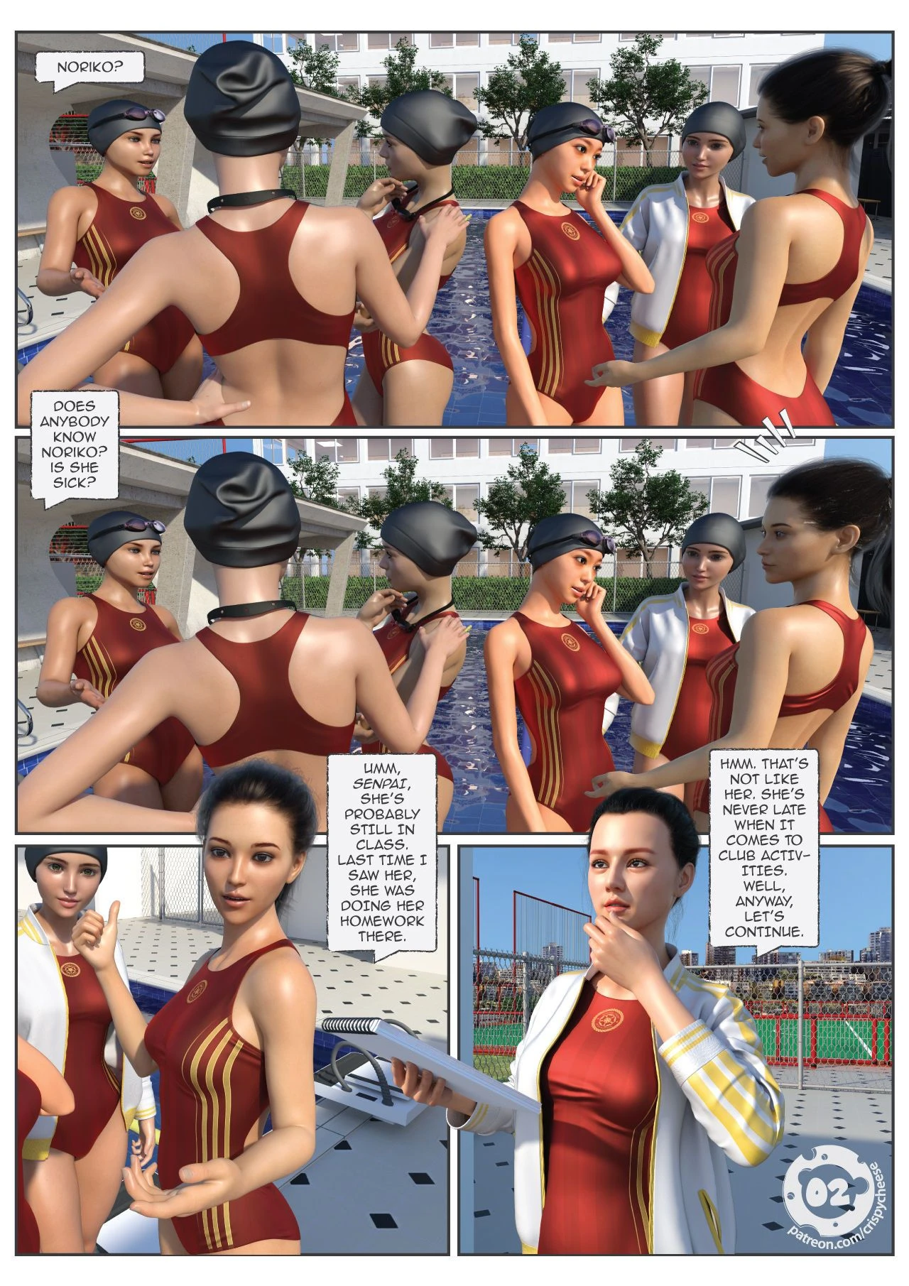 A Friend in Heat porn comic picture 3