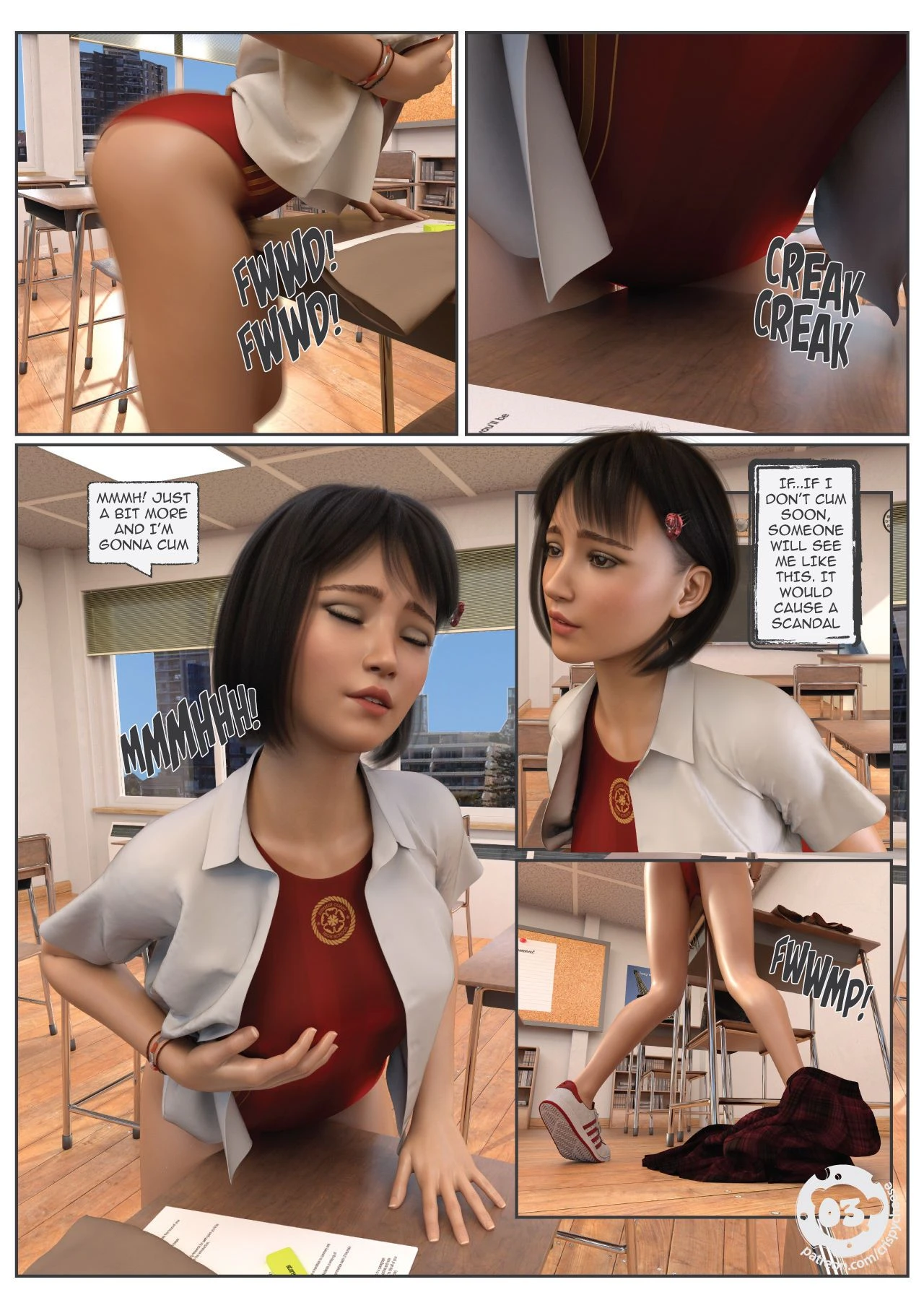 A Friend in Heat porn comic picture 4