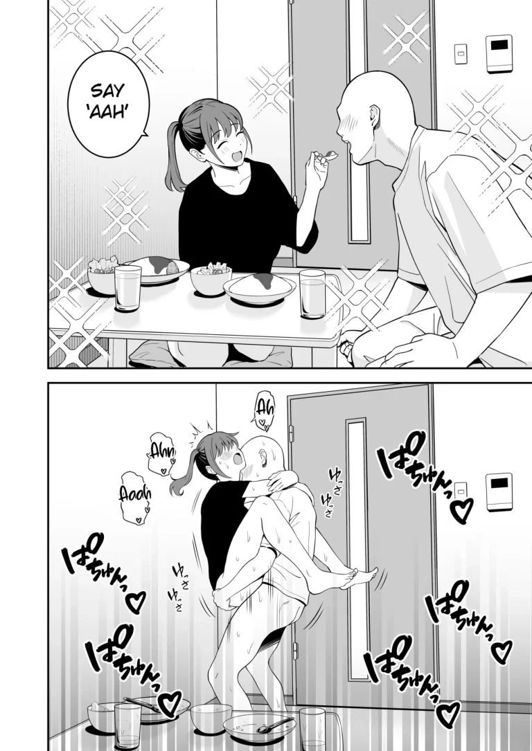 A Gal who ran away from home conveniently for me | Ojisan ni Tsugo ga ii Bakunyuu Iede Gyaru porn comic picture 17