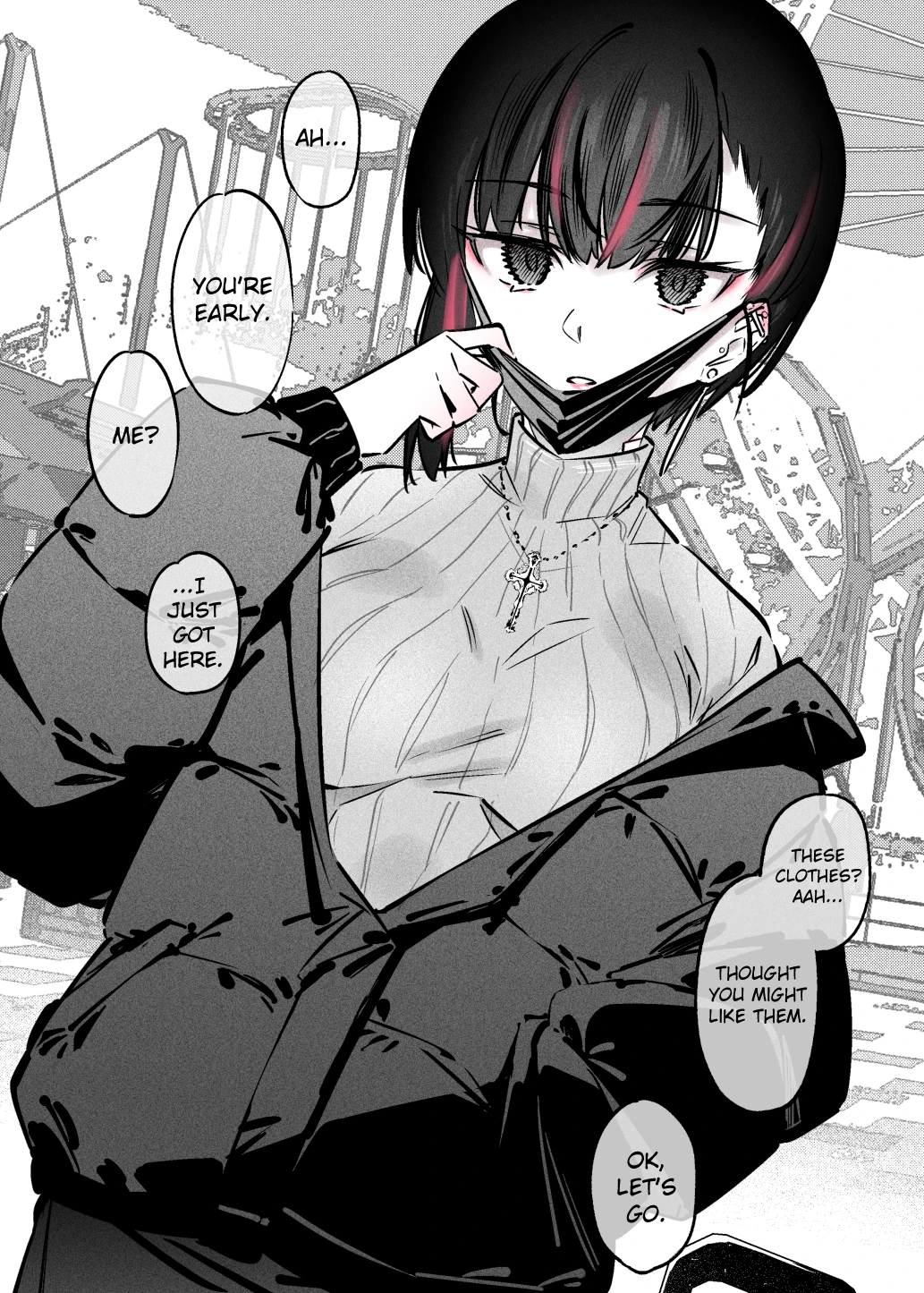 A Girl Who Is Very Sexy But Will Ruin Me If I Ask Her Out | Mecha Eroi kedo Sasoi ni Nottara Hametsushisou na Ko porn comic picture 13