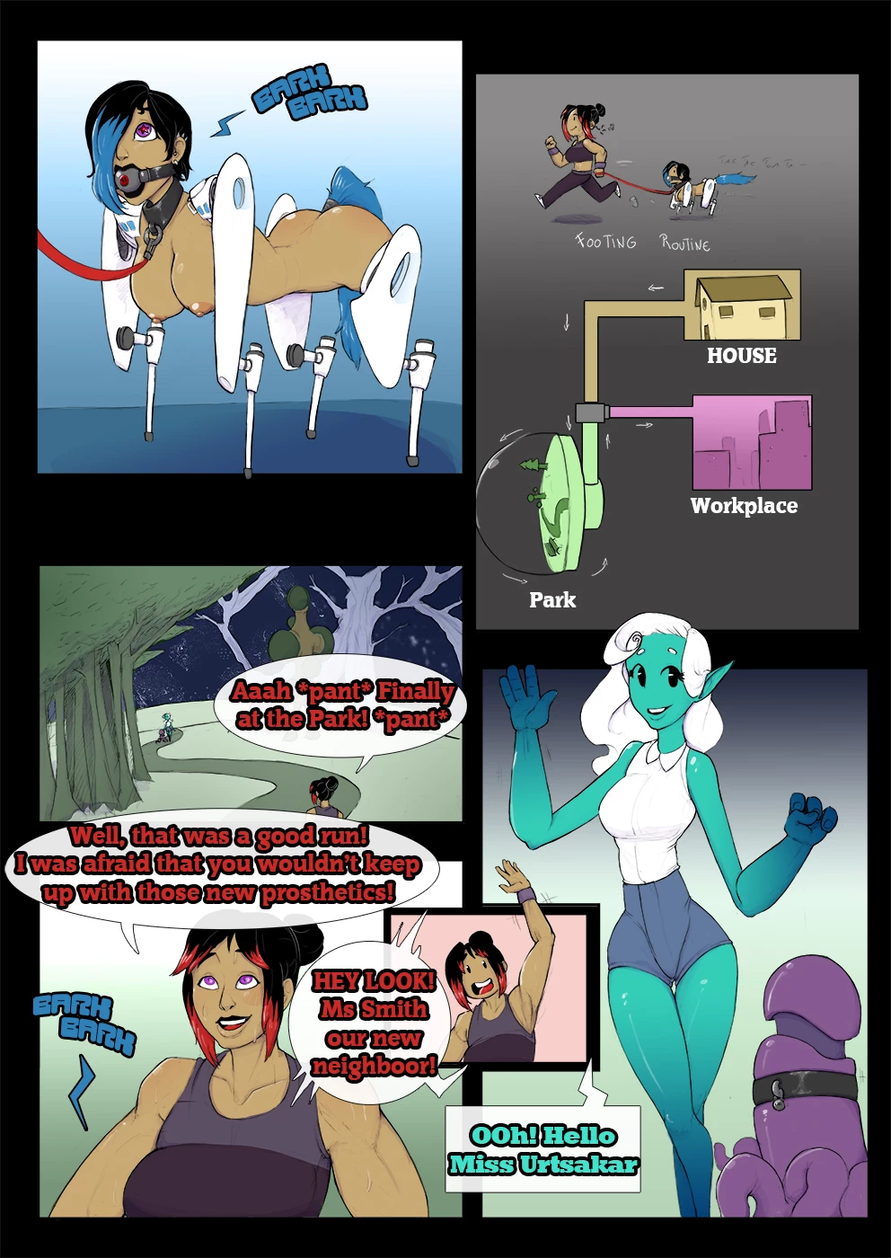 A Good Walk porn comic picture 2