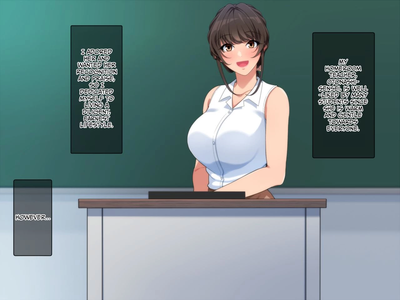A graceful ladylike teacher and hardcore fucking after school| Oshitoyaka na Sensei to Hame Kuruu Houkago porn comic picture 2