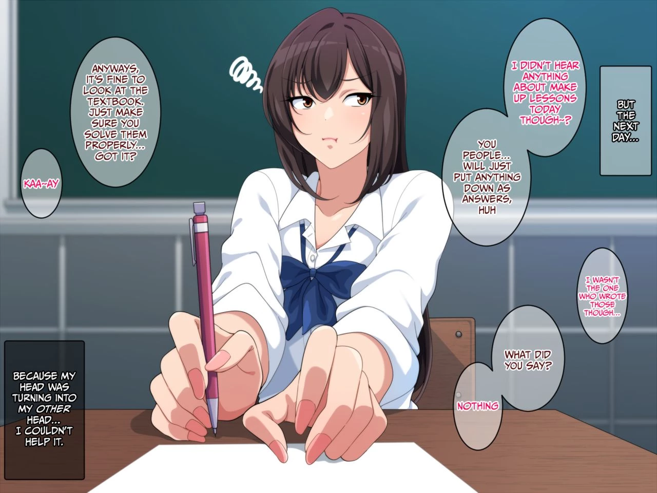 A gyary and supplementary sex lessons | Gyaru to hoshuu H ~ namahame mezashite ganbare doutei porn comic picture 44