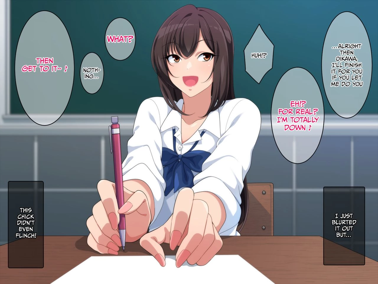 A gyary and supplementary sex lessons | Gyaru to hoshuu H ~ namahame mezashite ganbare doutei porn comic picture 5