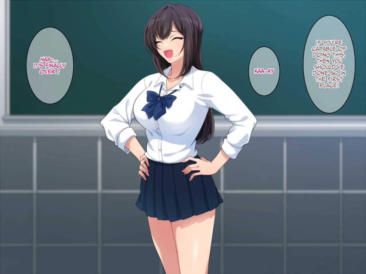 A gyary and supplementary sex lessons | Gyaru to hoshuu H ~ namahame mezashite ganbare doutei porn comic picture 85