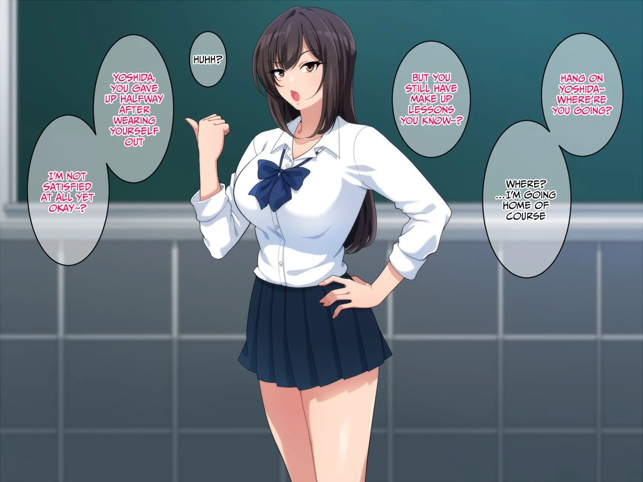 A gyary and supplementary sex lessons | Gyaru to hoshuu H ~ namahame mezashite ganbare doutei porn comic picture 86