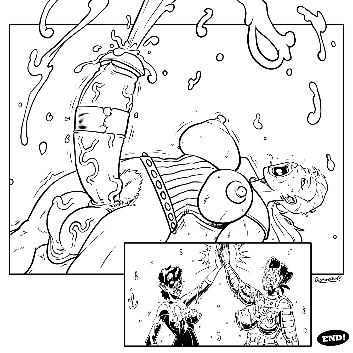 A Head of Trouble porn comic picture 7