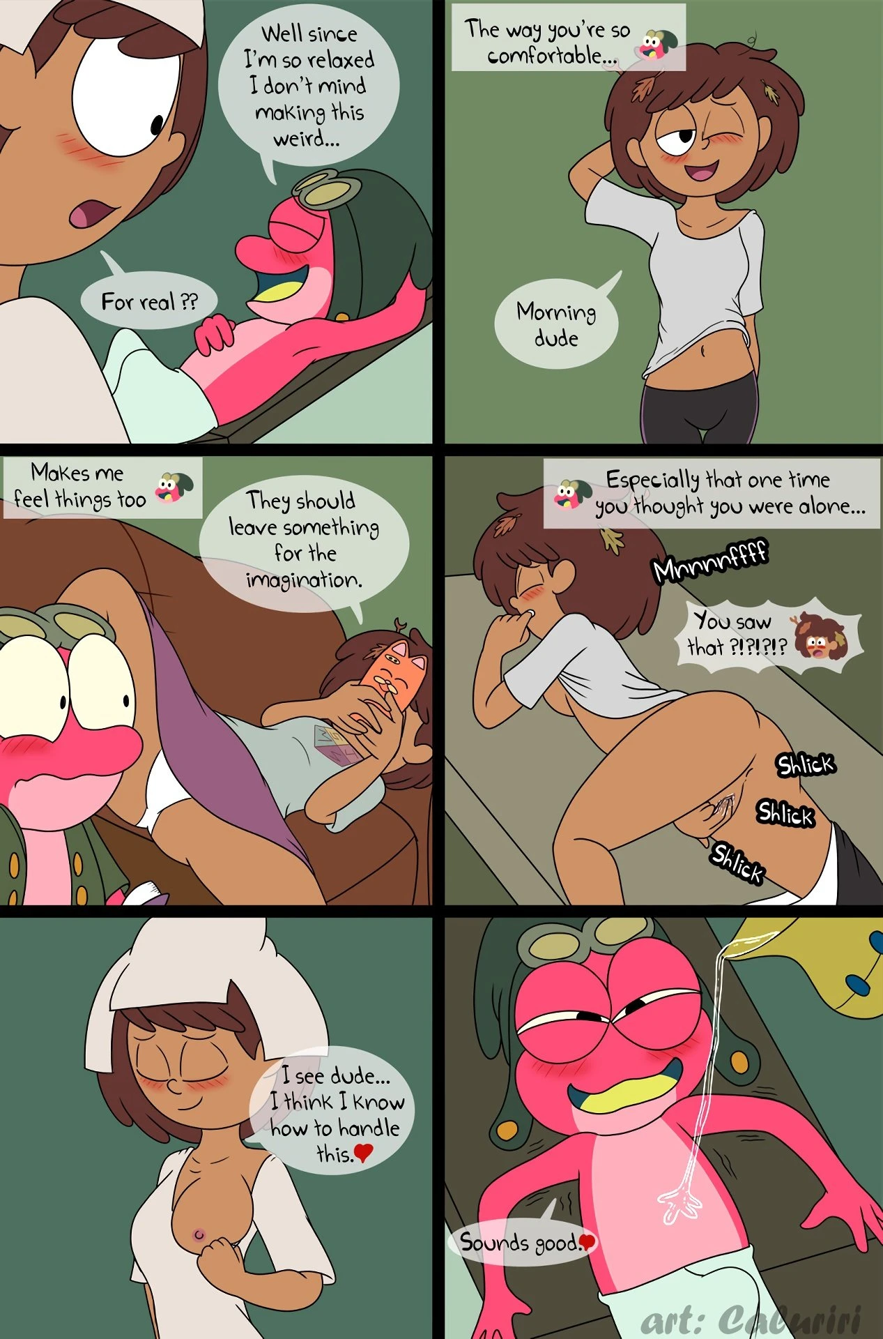 A Helping Anne porn comic picture 3