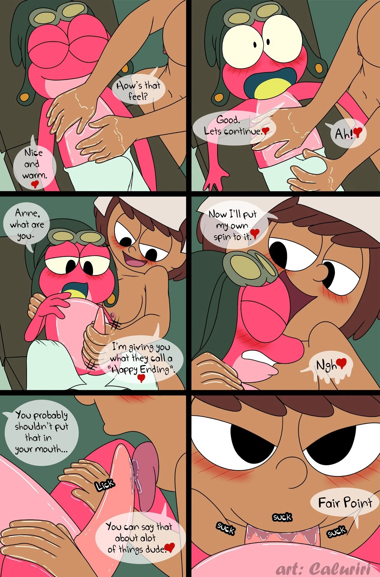 A Helping Anne porn comic picture 4