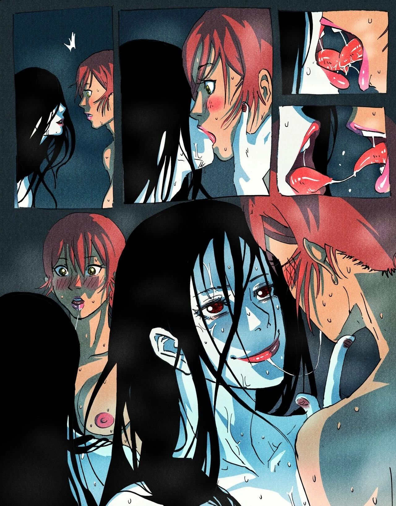 A "Horror" film porn comic picture 10