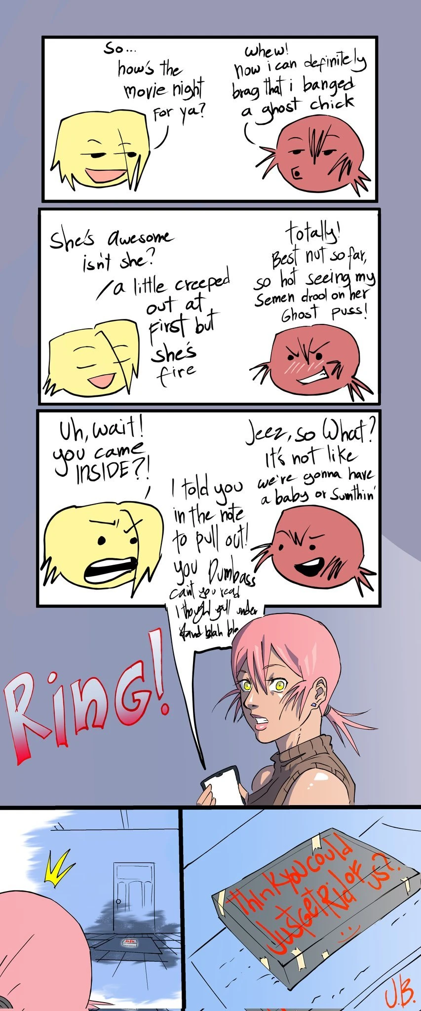 A "Horror" film porn comic picture 12