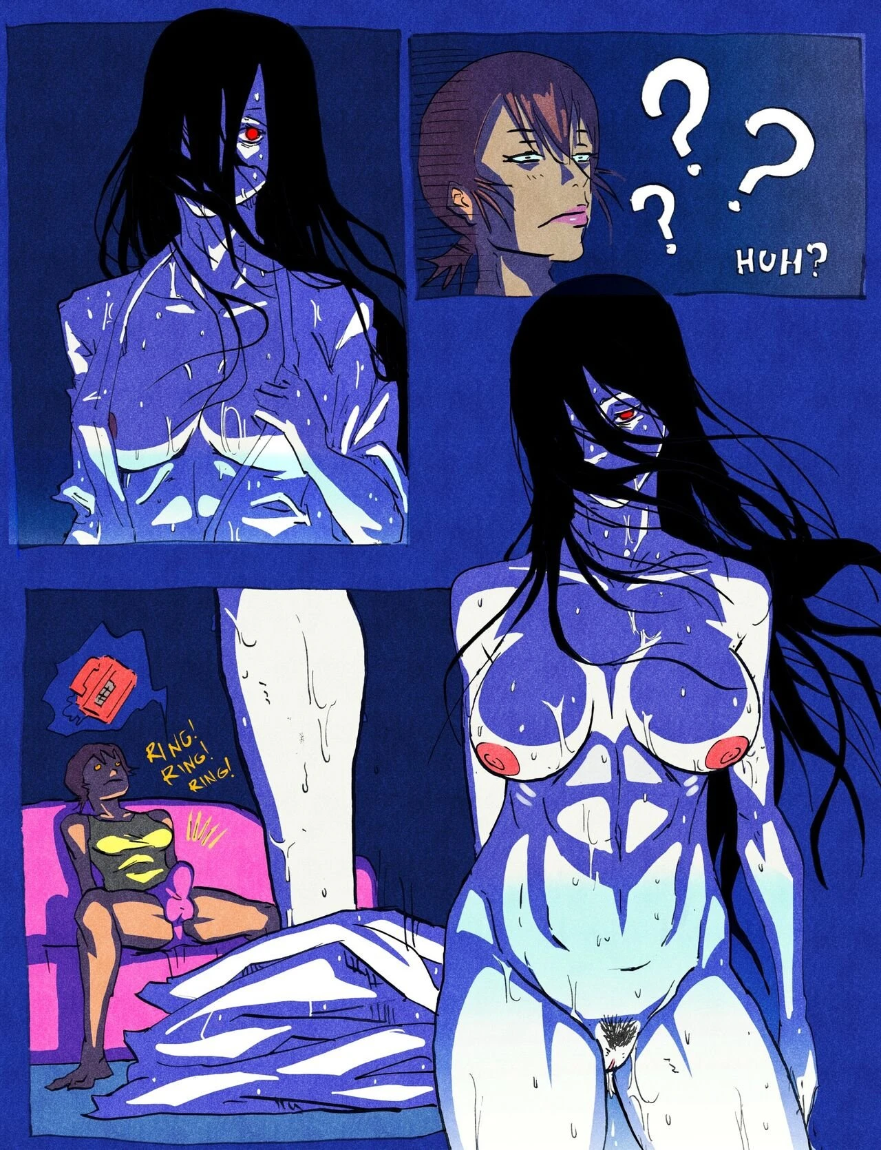 A "Horror" film porn comic picture 4