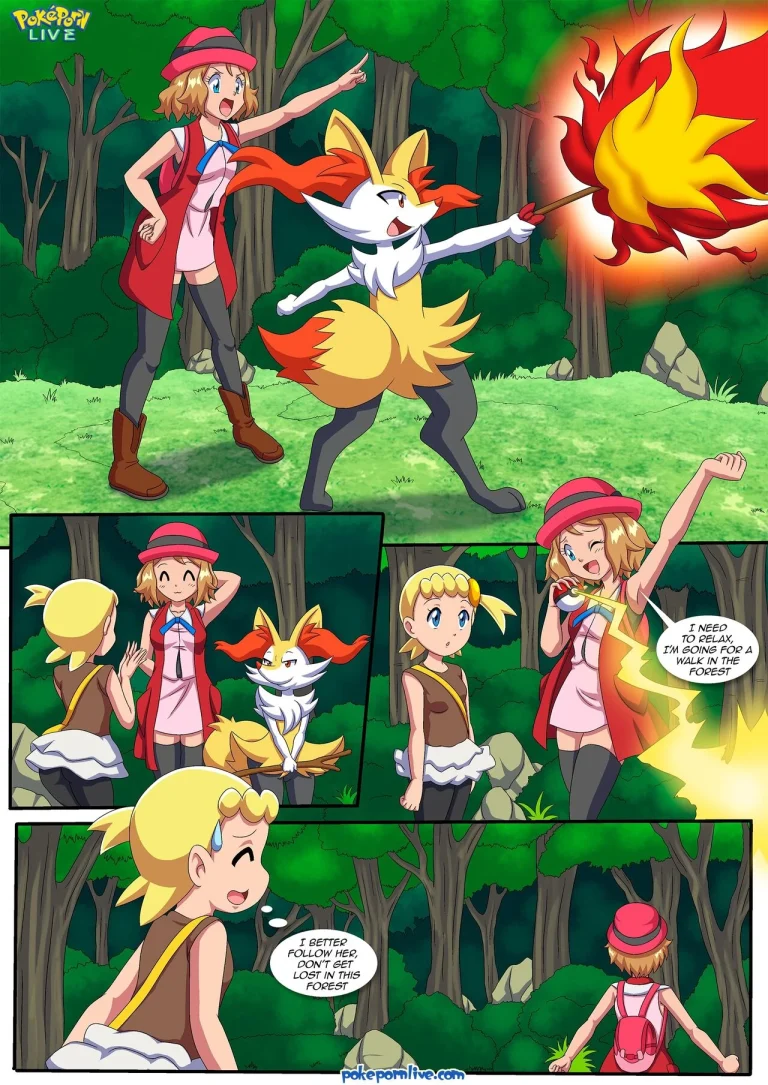 A Hot Break on the Forest porn comic picture 2