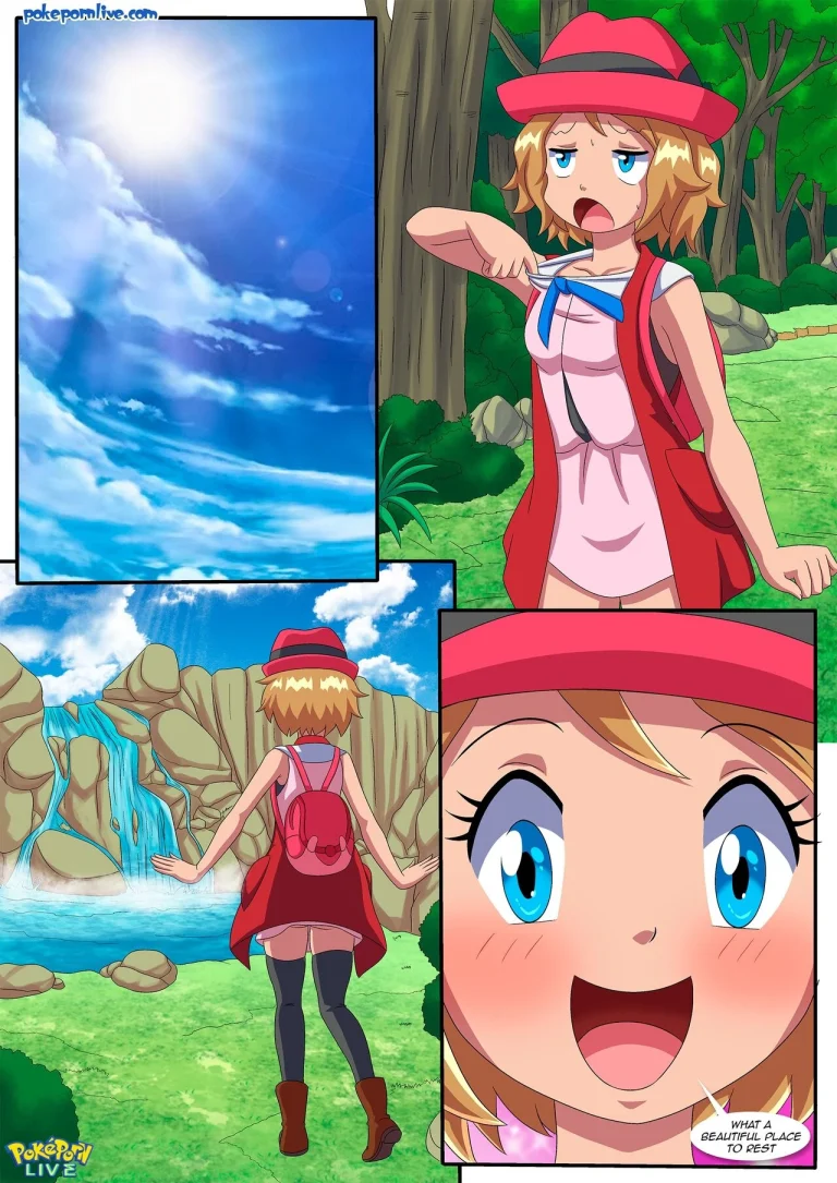 A Hot Break on the Forest porn comic picture 3