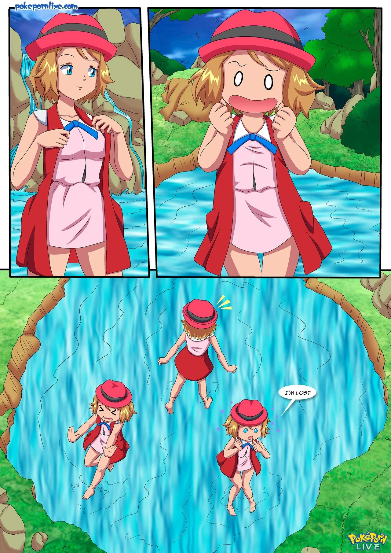 A Hot Break on the Forest porn comic picture 5