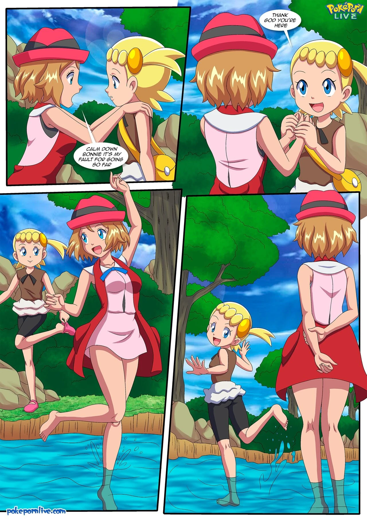 A Hot Break on the Forest porn comic picture 8
