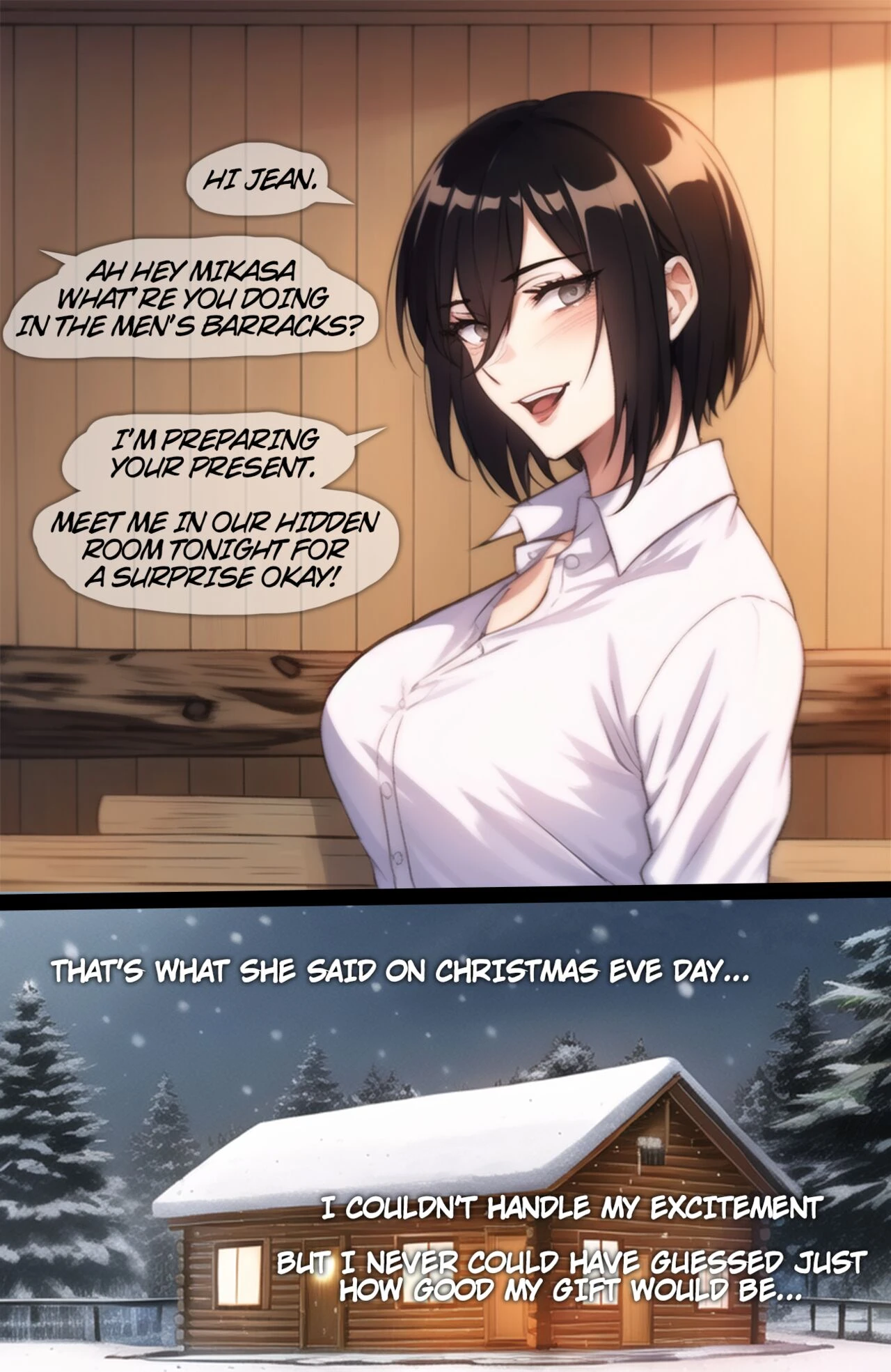 A Jeankasa Christmas porn comic picture 4