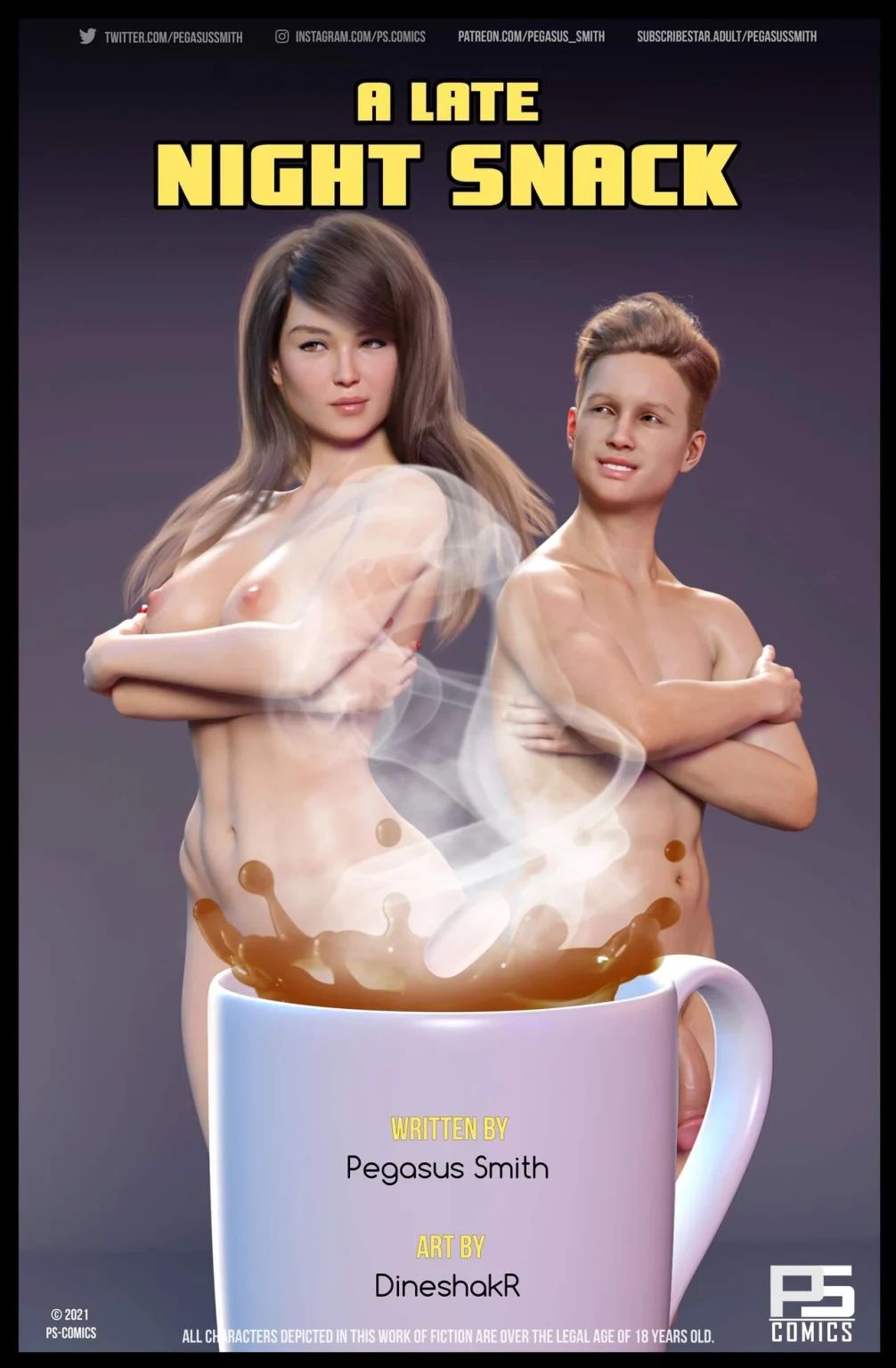 A Late Night Snack porn comic picture 1