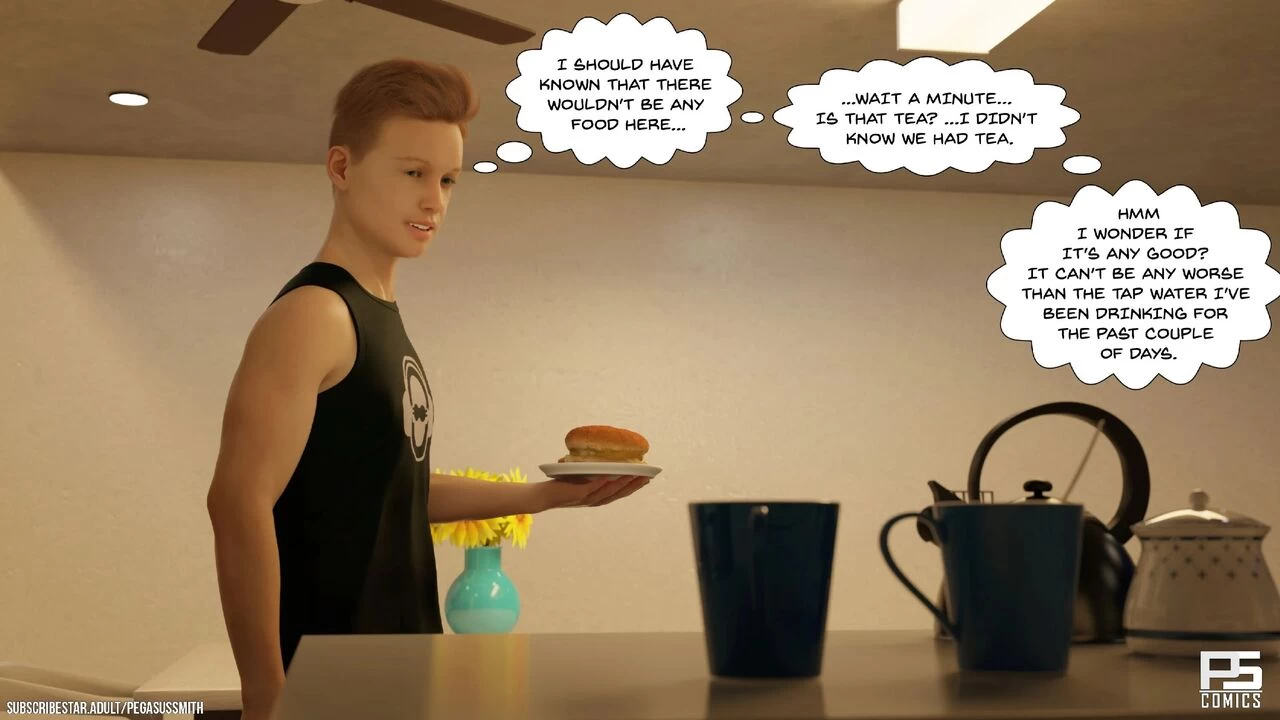 A Late Night Snack porn comic picture 13