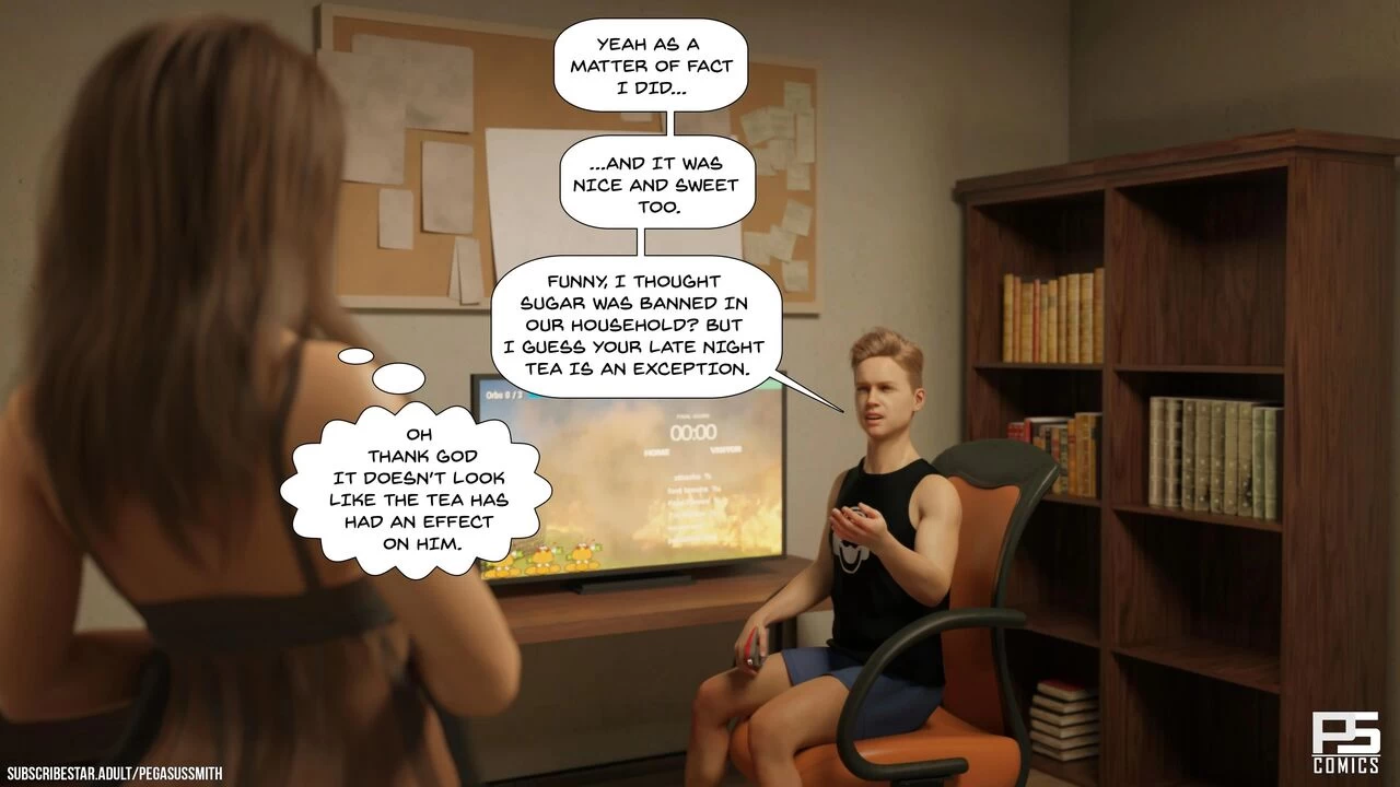 A Late Night Snack porn comic picture 23