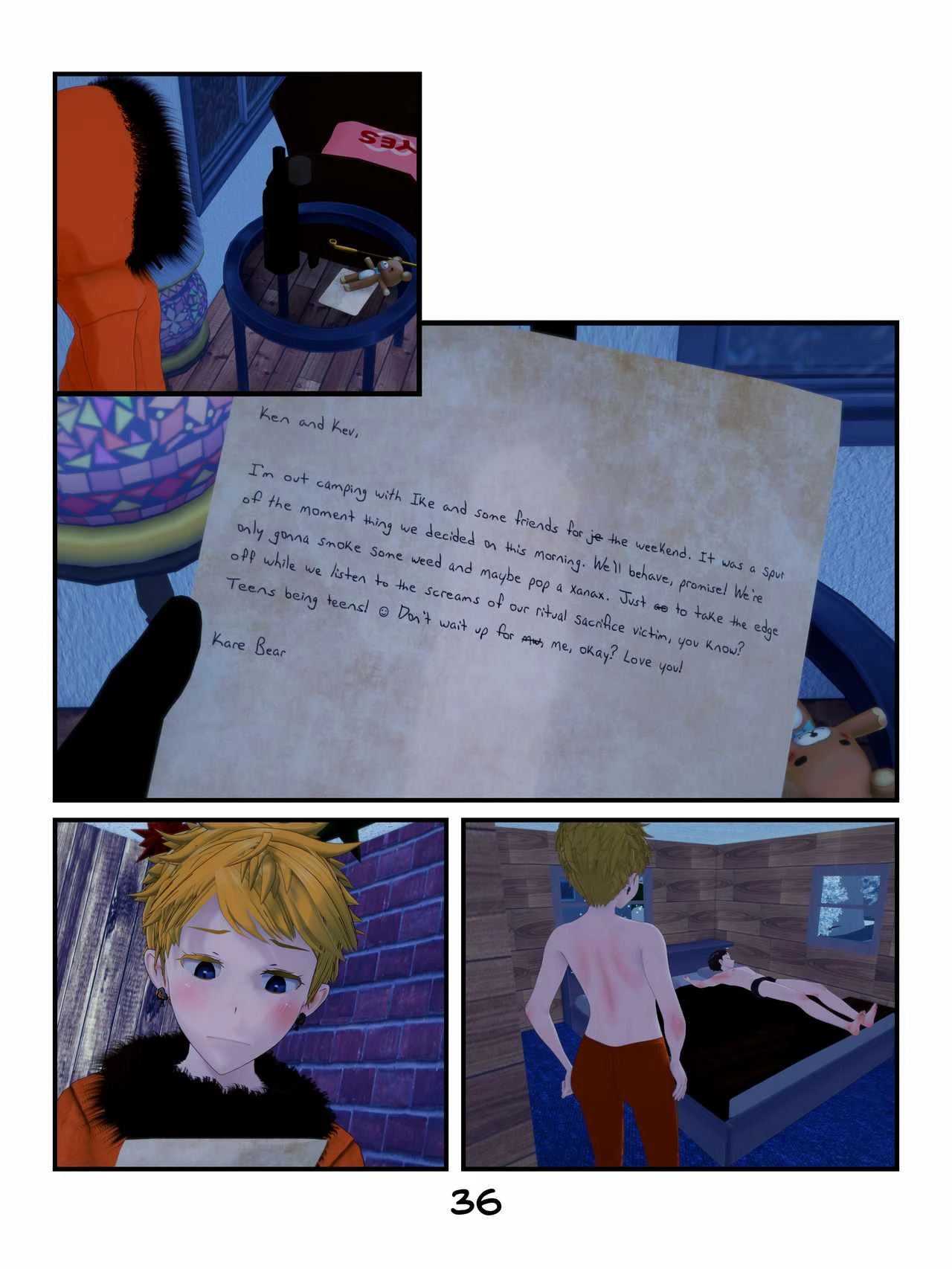 A Letting Go porn comic picture 37