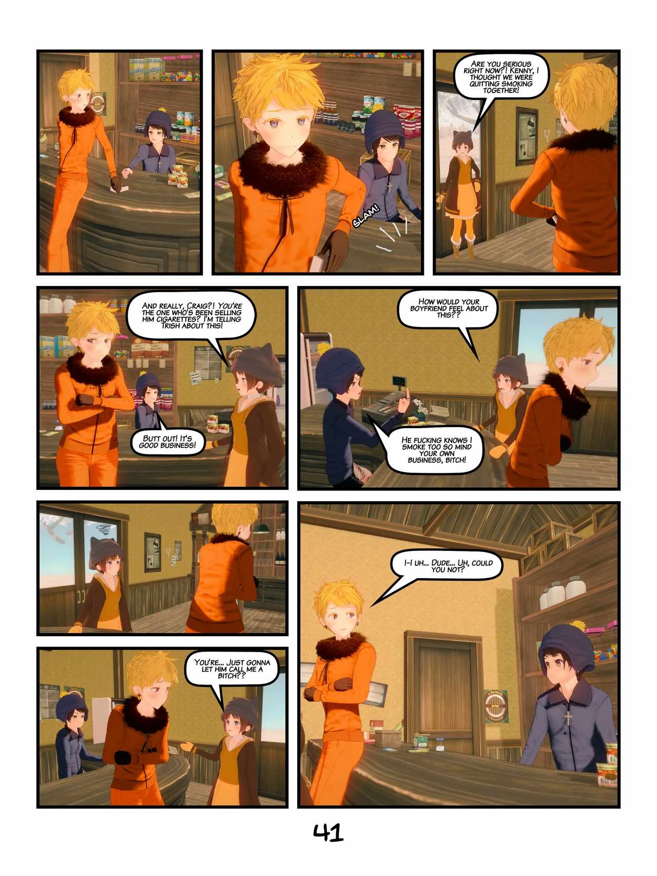 A Letting Go porn comic picture 42