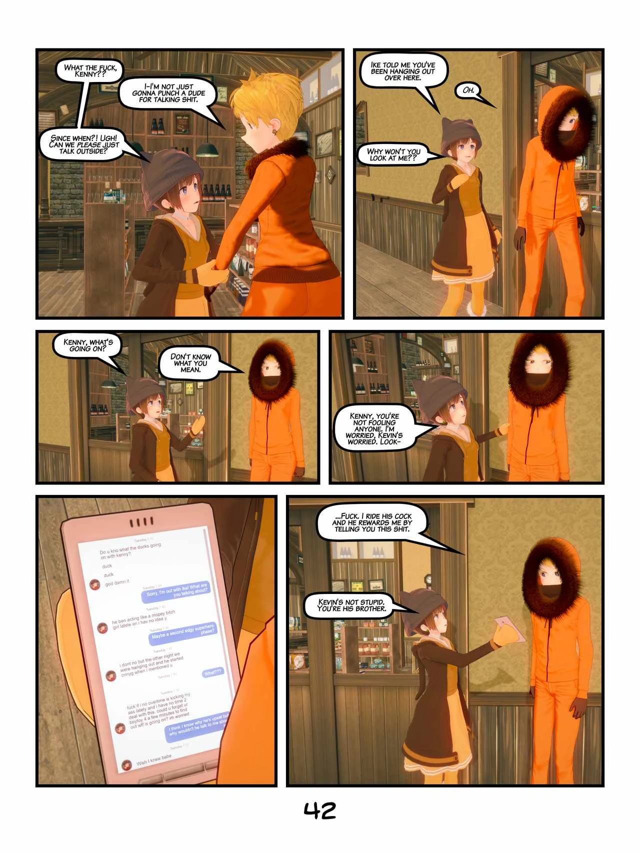 A Letting Go porn comic picture 43