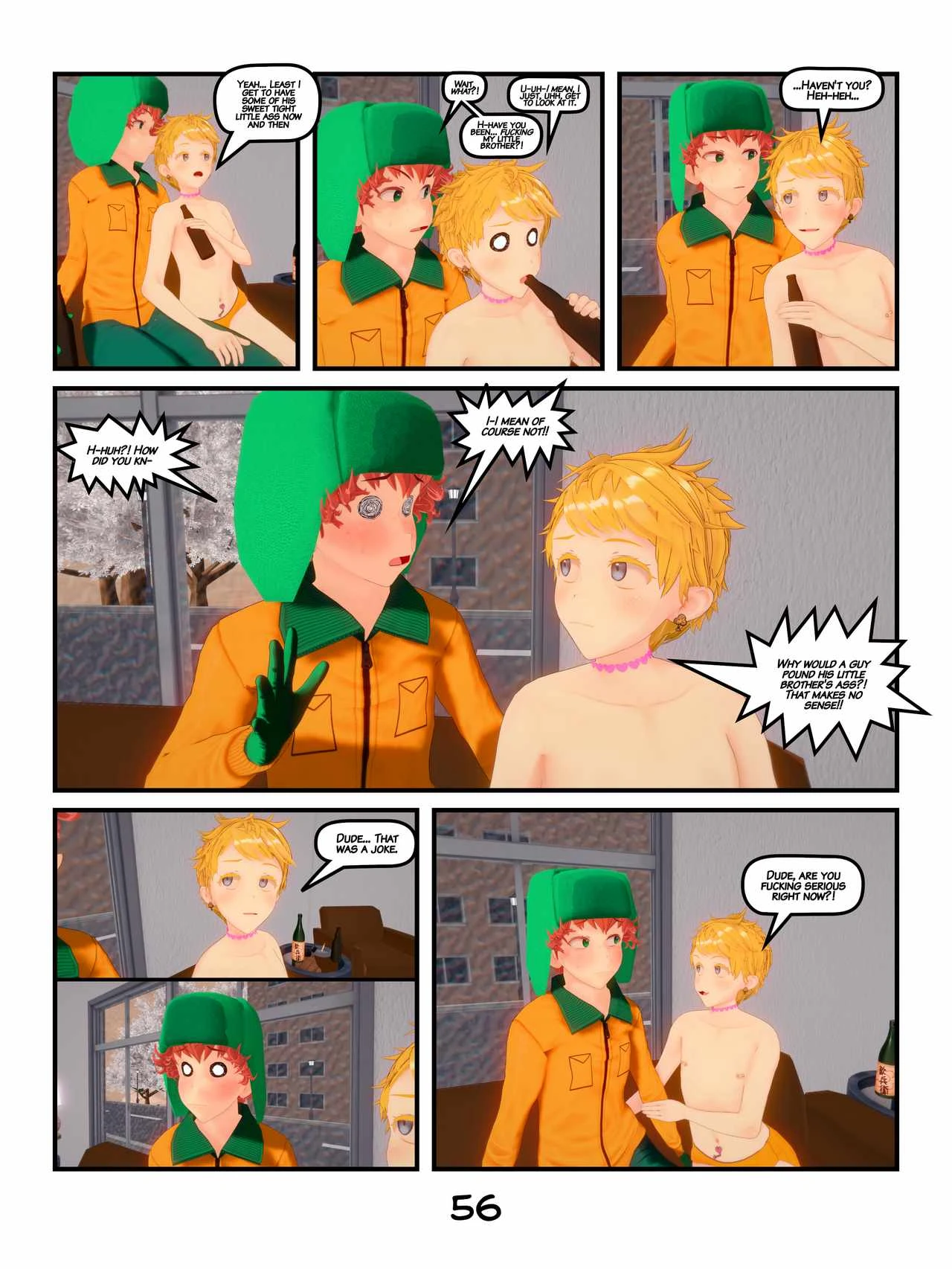 A Letting Go porn comic picture 57