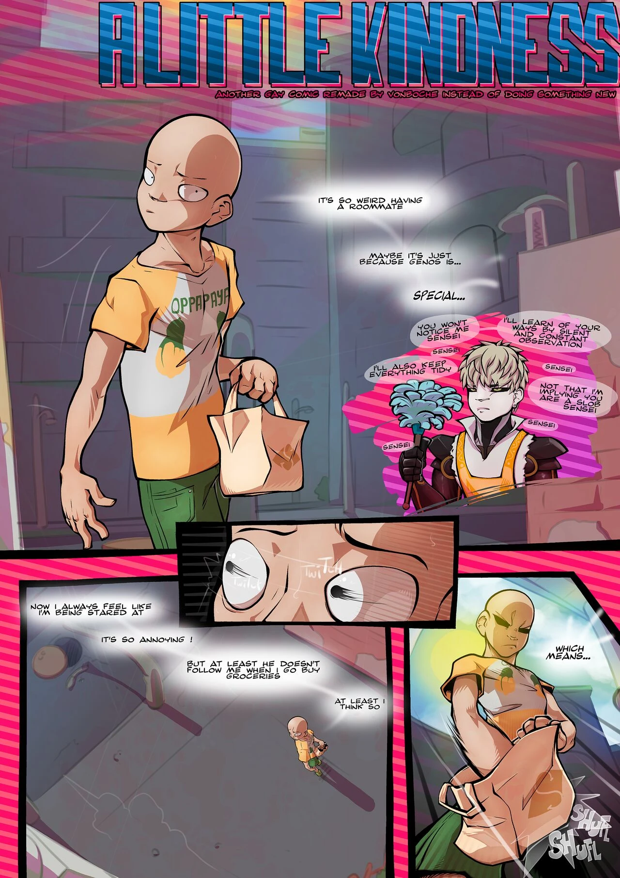 A Little Kindness (Redraw) porn comic picture 1