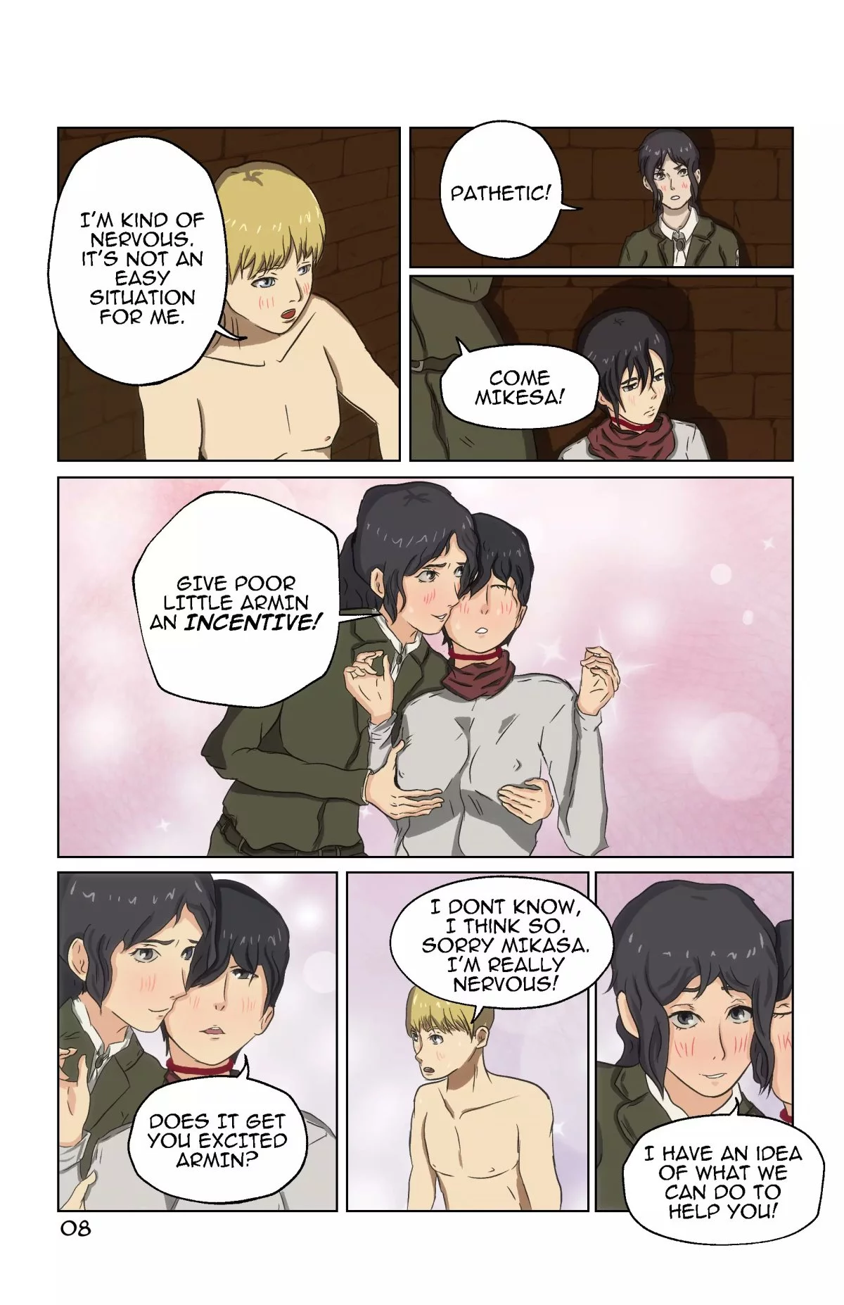 A Little Push porn comic picture 8