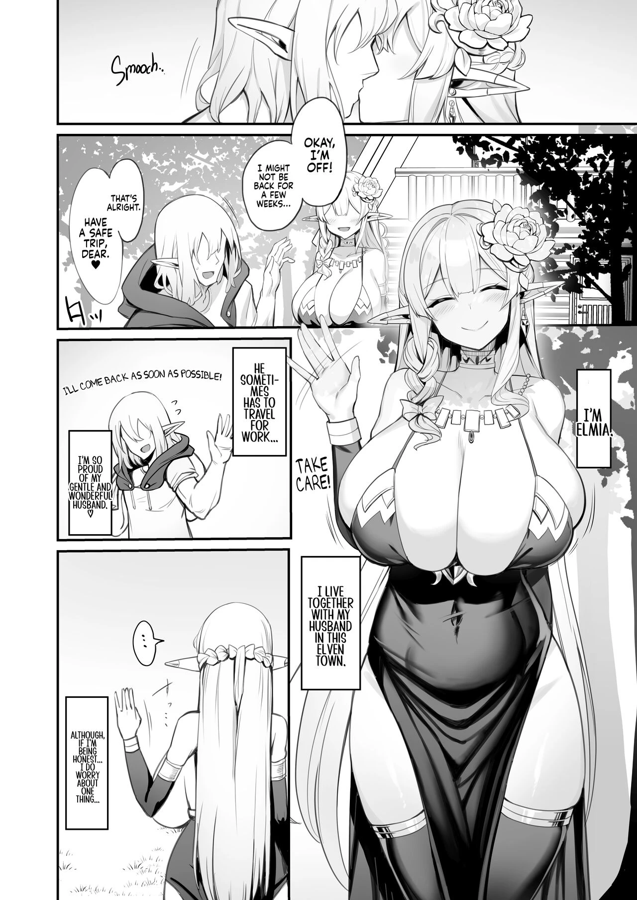 A Manga About an Elf Housewife | Elf Mama-San no manga porn comic picture 5