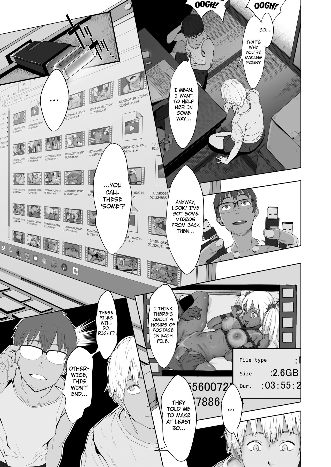 A Married Couple, Ruffians, and a Student porn comic picture 24