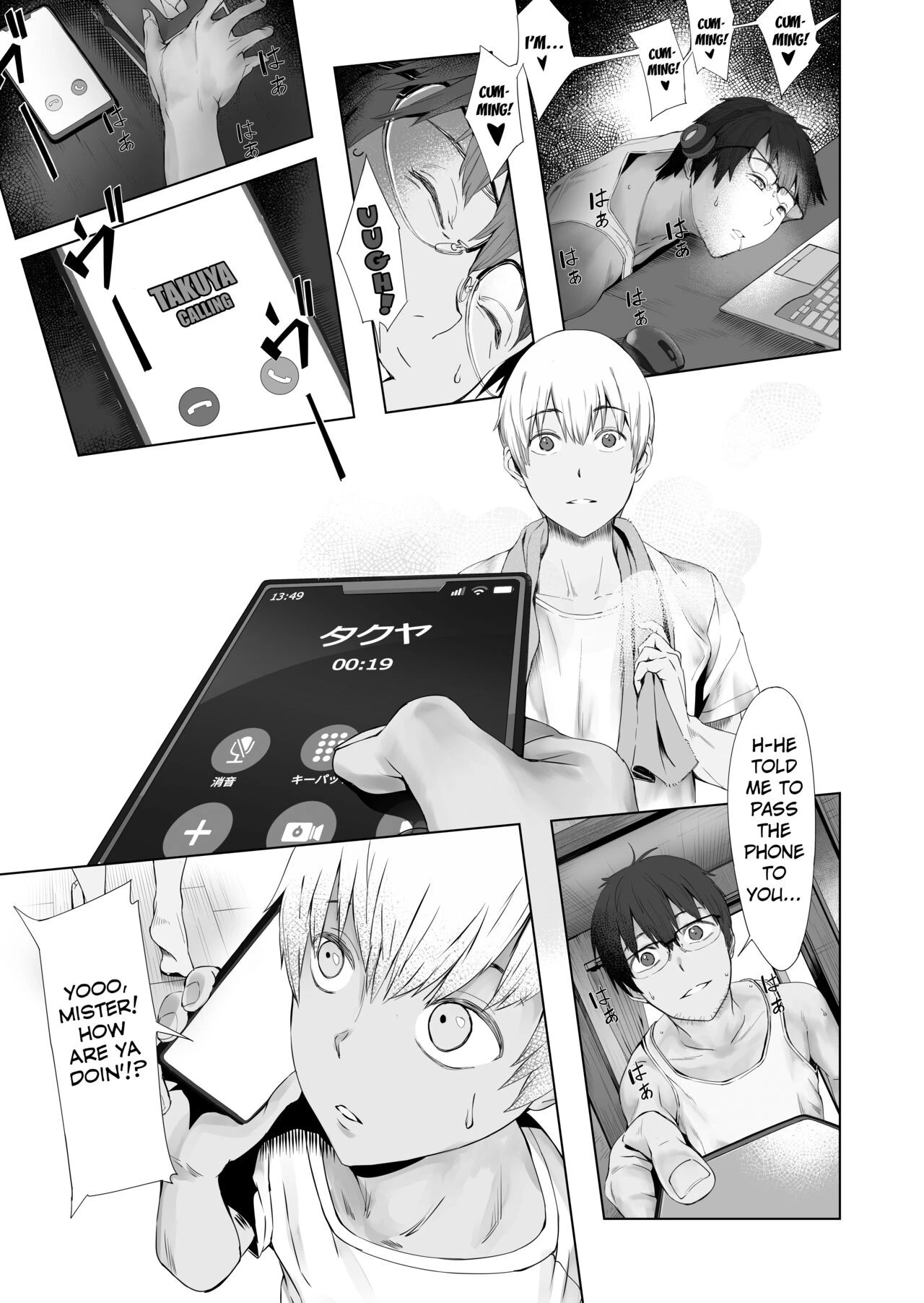 A Married Couple, Ruffians, and a Student porn comic picture 48