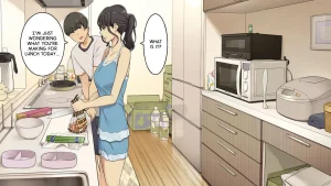A Morning Trying to Provoke My Older Girlfriend Who Never Gets Angry porn comic picture 1