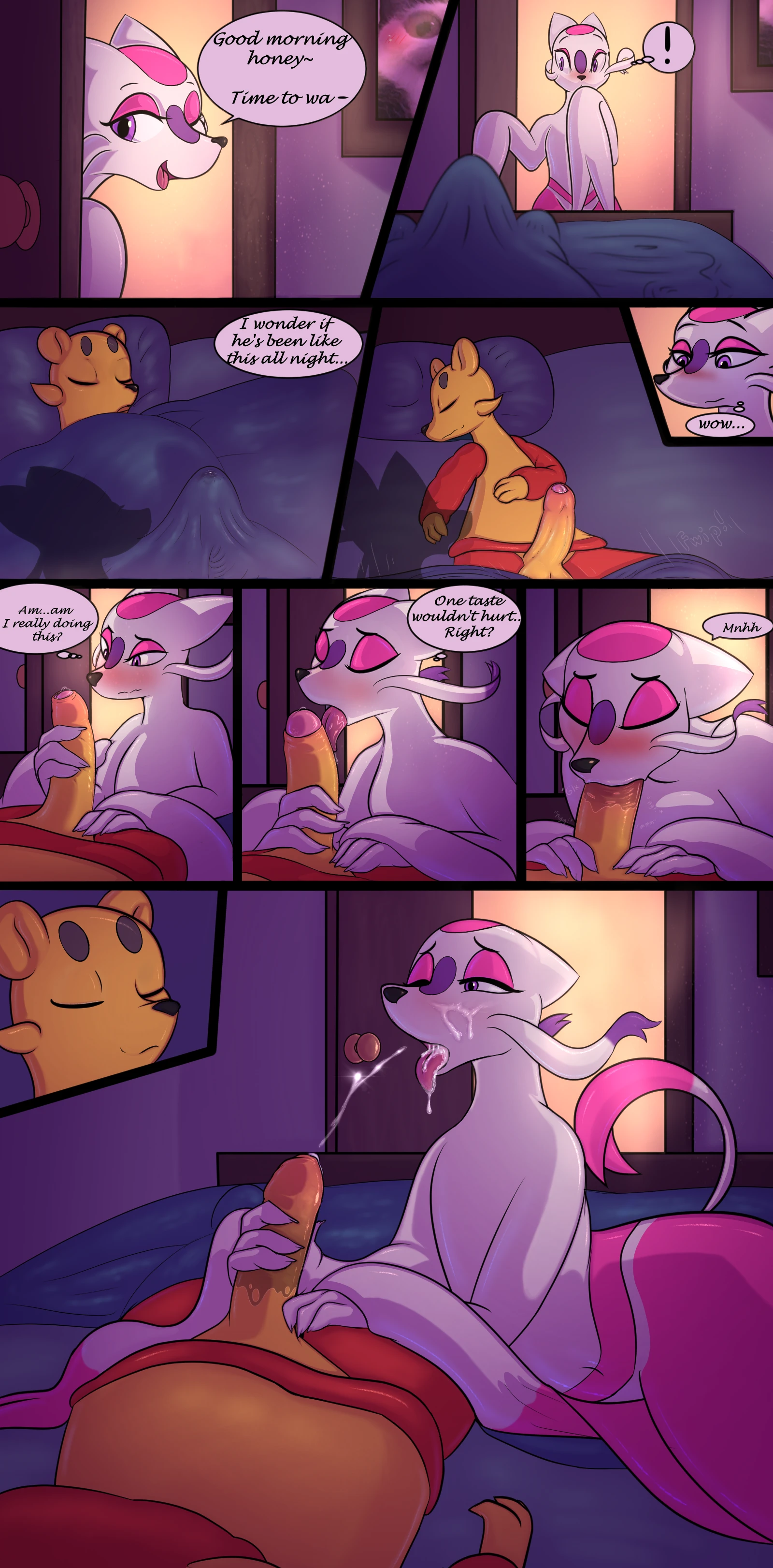 A Morning Wake Up Call porn comic picture 1