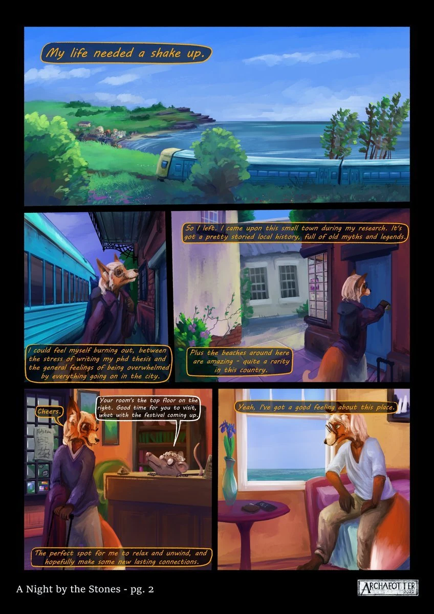 A Night by the Stones porn comic picture 2