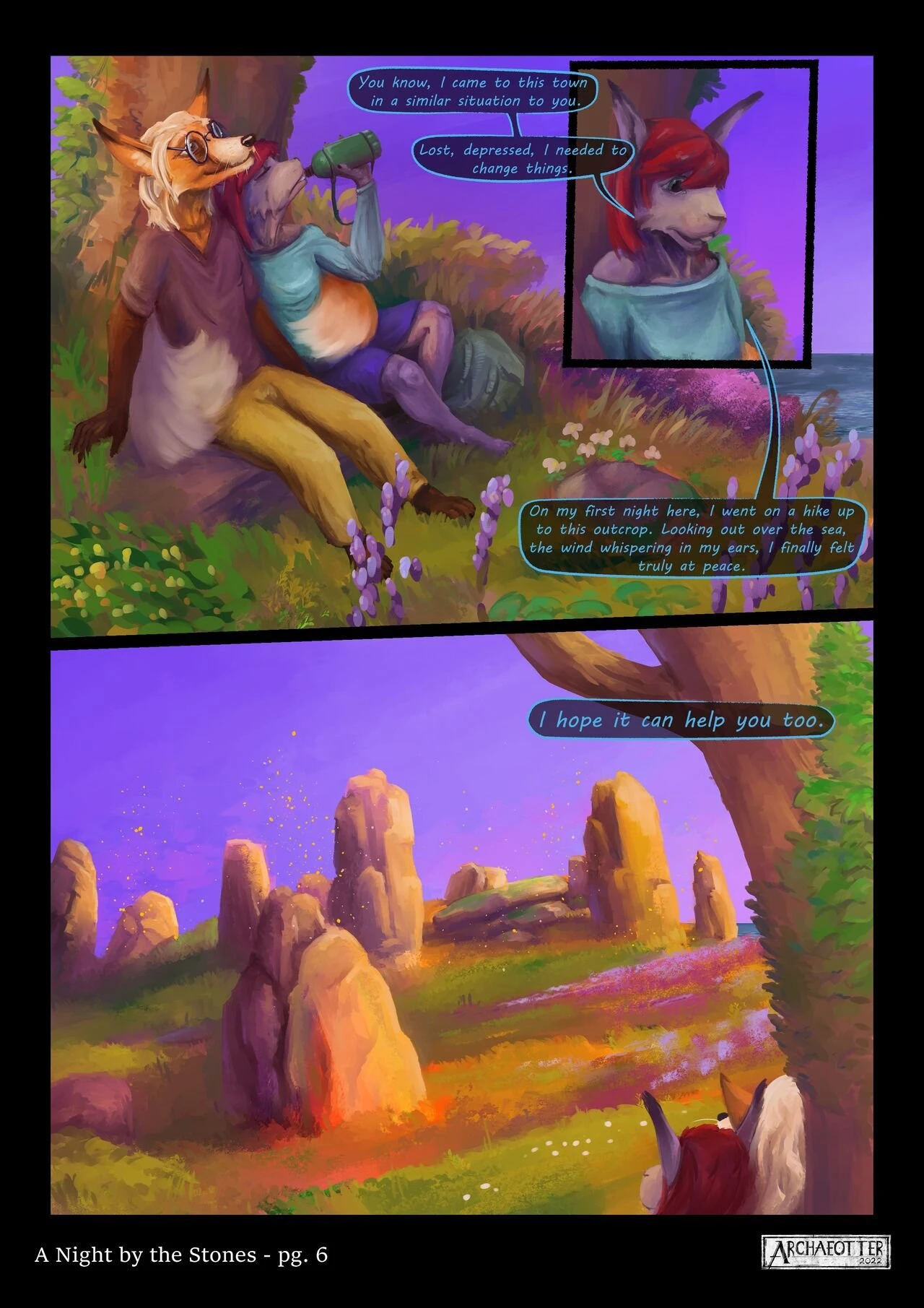 A Night by the Stones porn comic picture 6