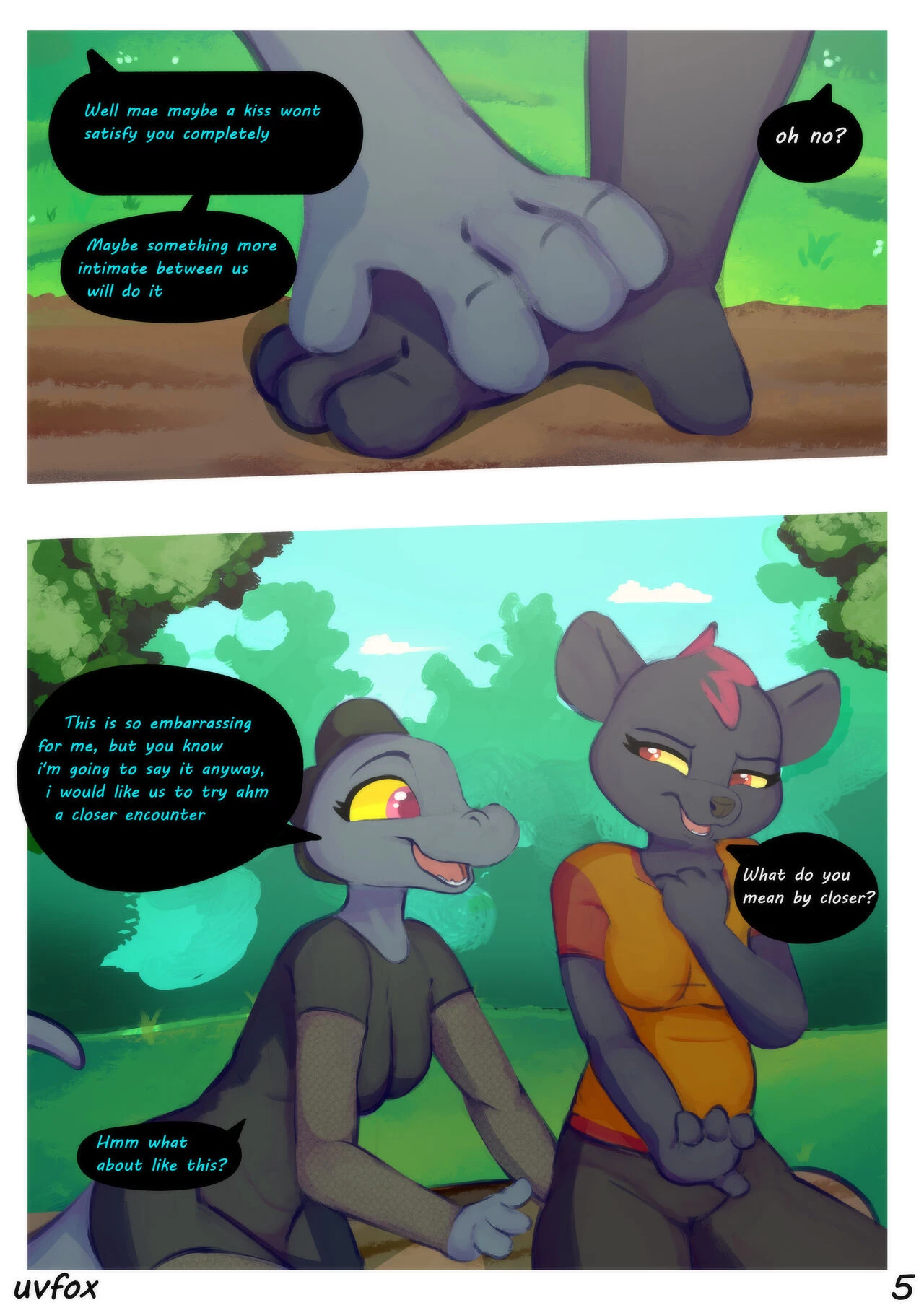 A Night in the Mountain porn comic picture 6