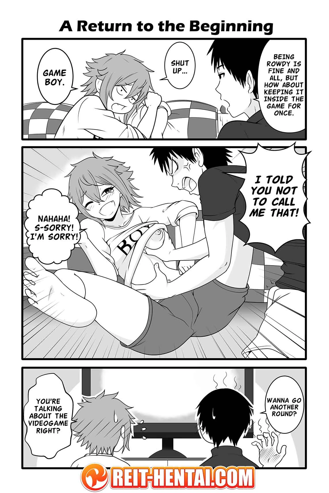 A NIGHT WITH TOMO-CHAN porn comic picture 1