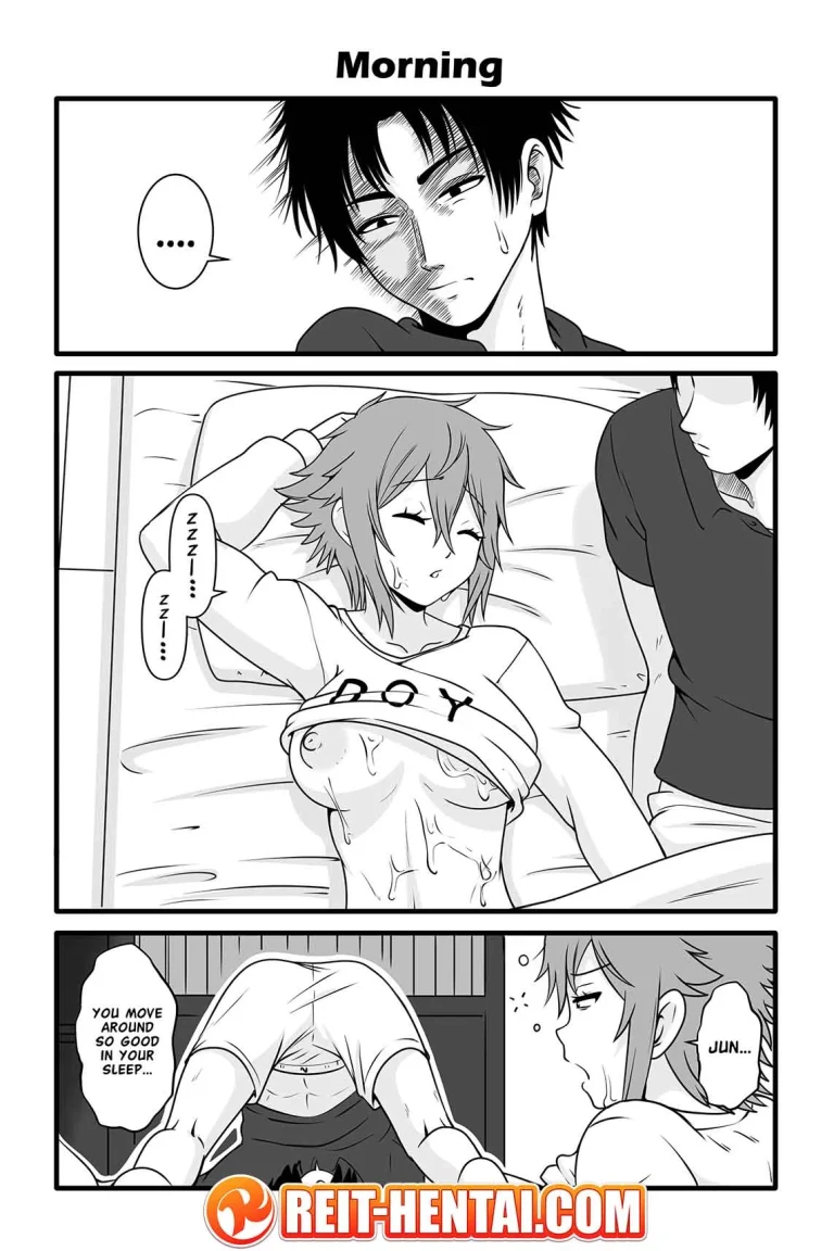 A NIGHT WITH TOMO-CHAN porn comic picture 4