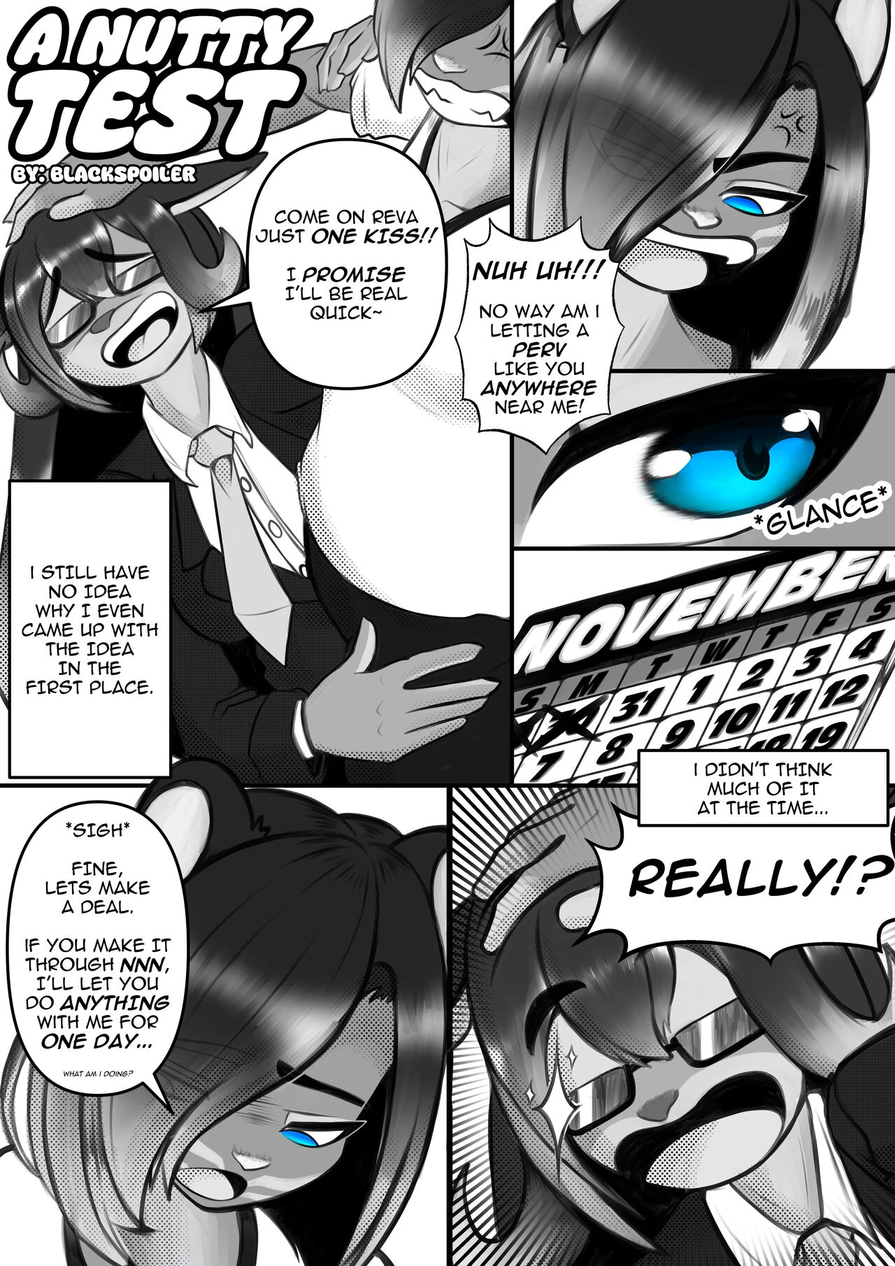 A Nutty Test porn comic picture 1