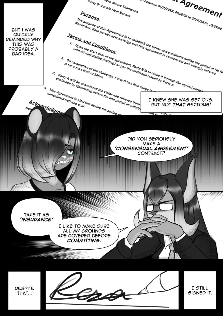 A Nutty Test porn comic picture 2
