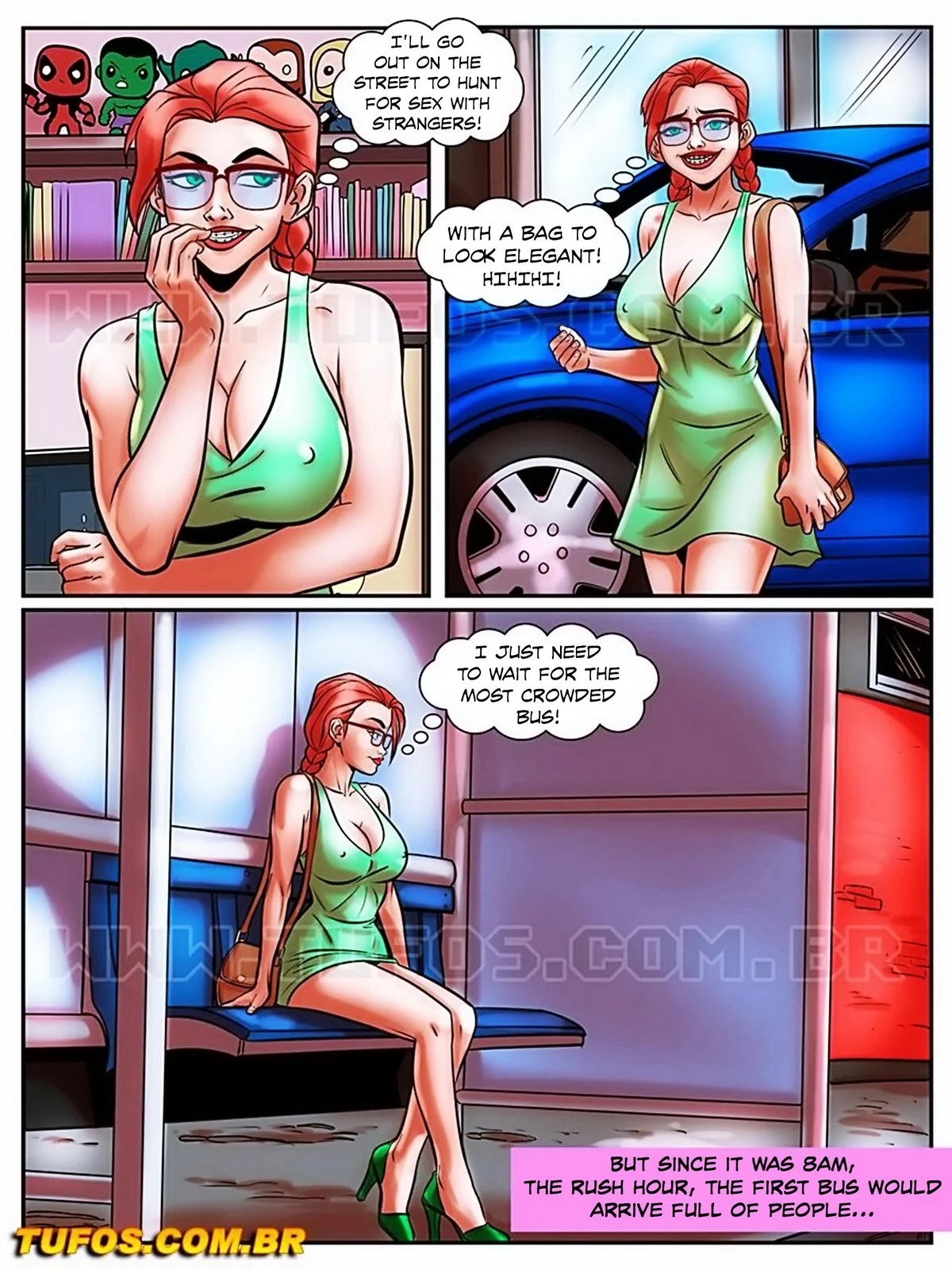 A Nympho Nerd 6-7 porn comic picture 20